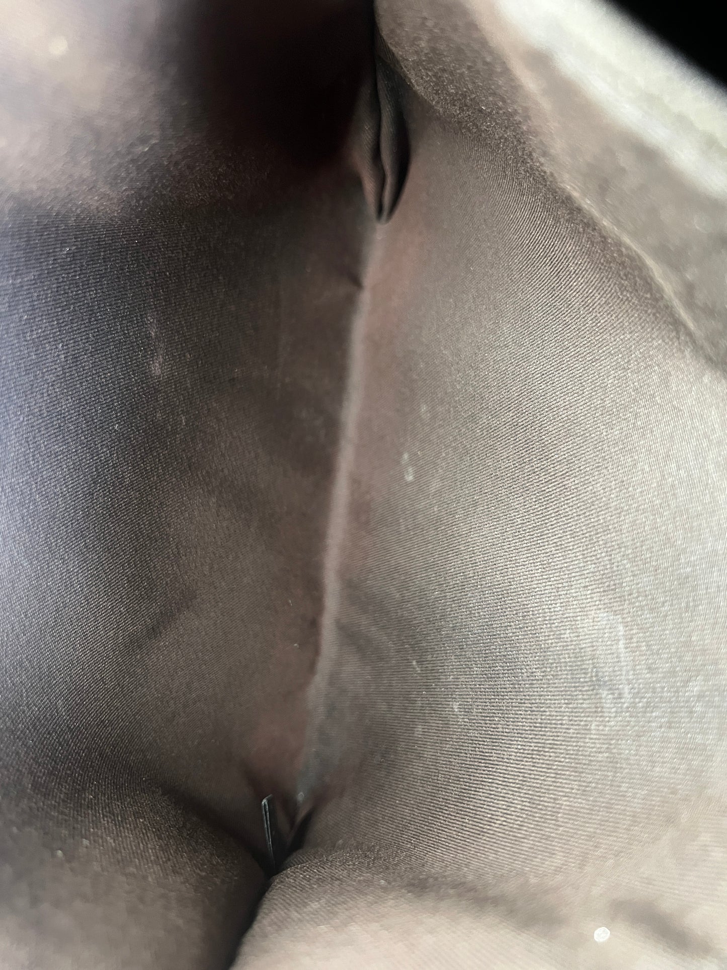 Gucci GG Denim Abbey D-Ring Crossbody Brown