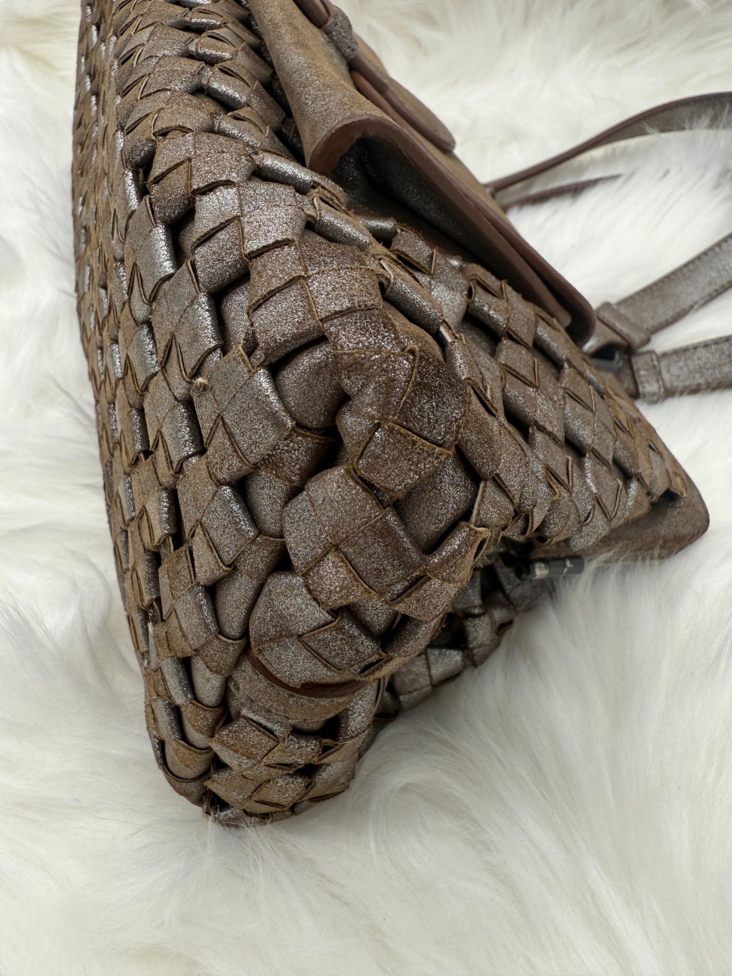 Bottega Veneta Limited Ed. Intrecciato Frame Bag - Styles via Sina
