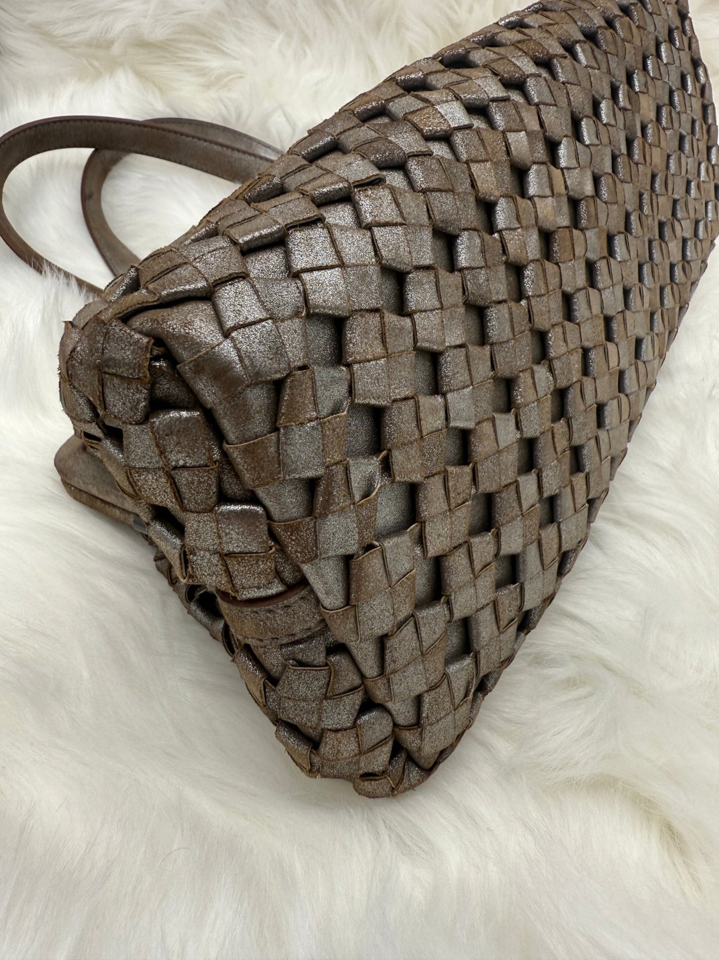 Bottega Veneta Limited Ed. Intrecciato Frame Bag - Styles via Sina