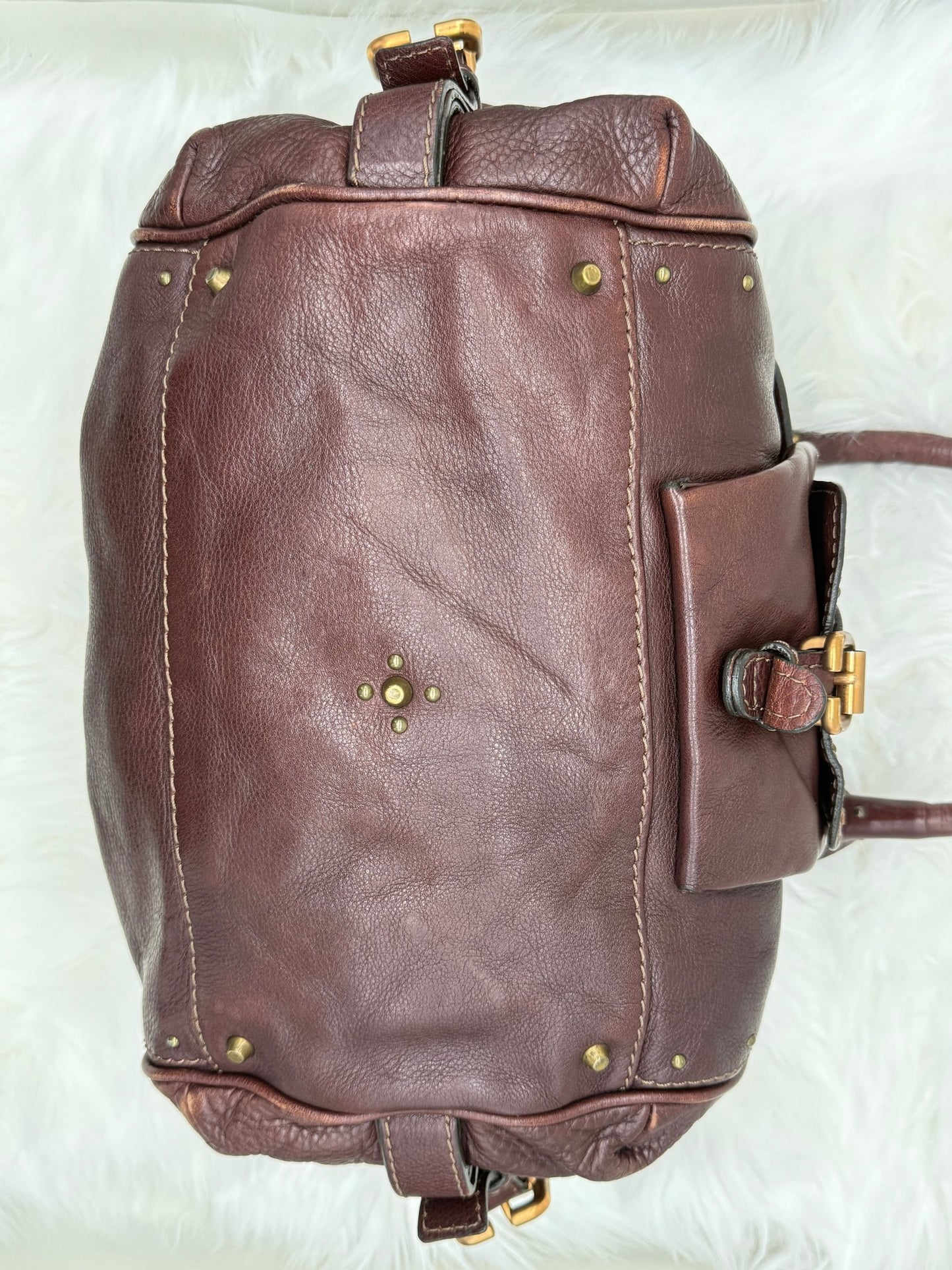 Chloé Brown Leather Paddington - Styles via Sina