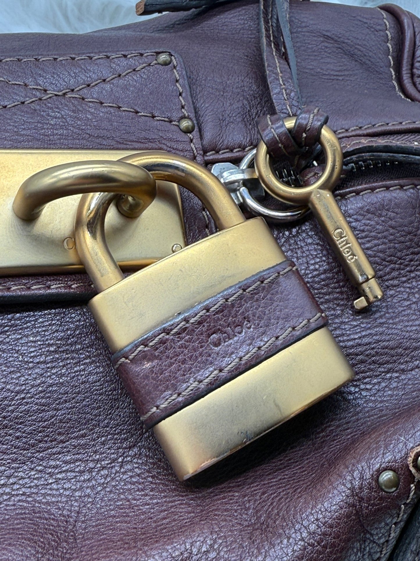 Chloé Brown Leather Paddington - Styles via Sina