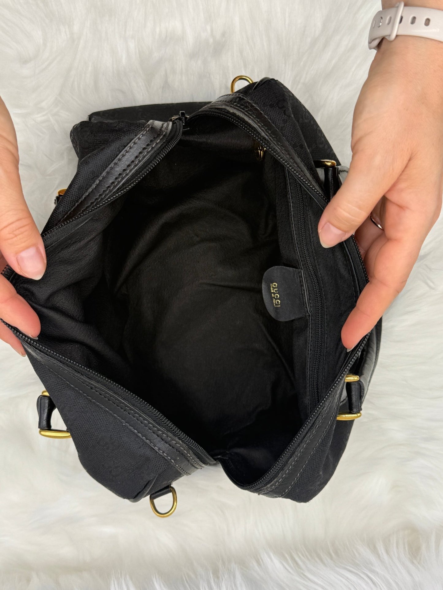 Gucci Boston Bag in Black - Styles via Sina