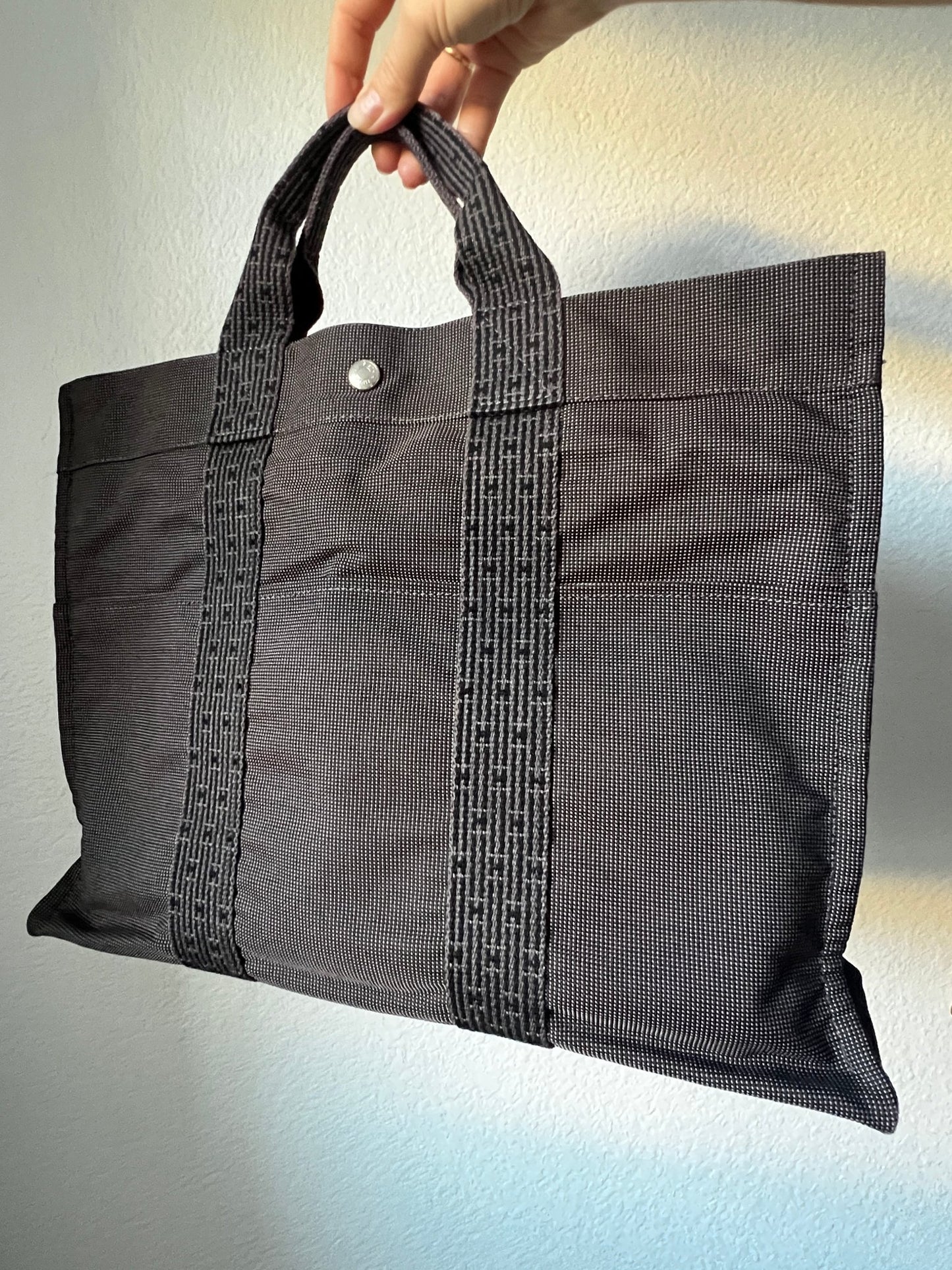 Hermès Herline MM Tote Grey - Styles via Sina