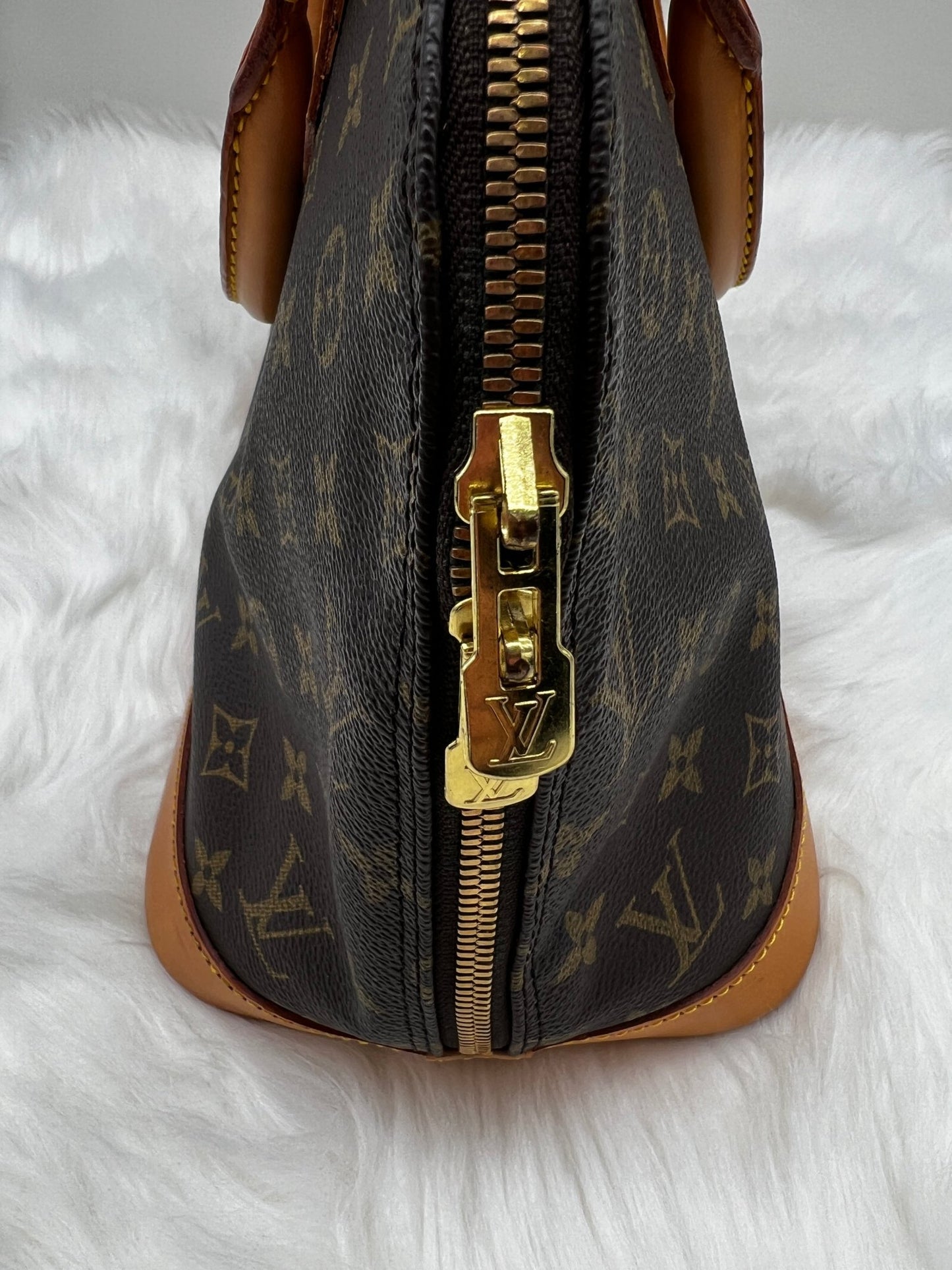 Louis Vuitton Alma PM Monogram Canvas Brown - Styles via Sina