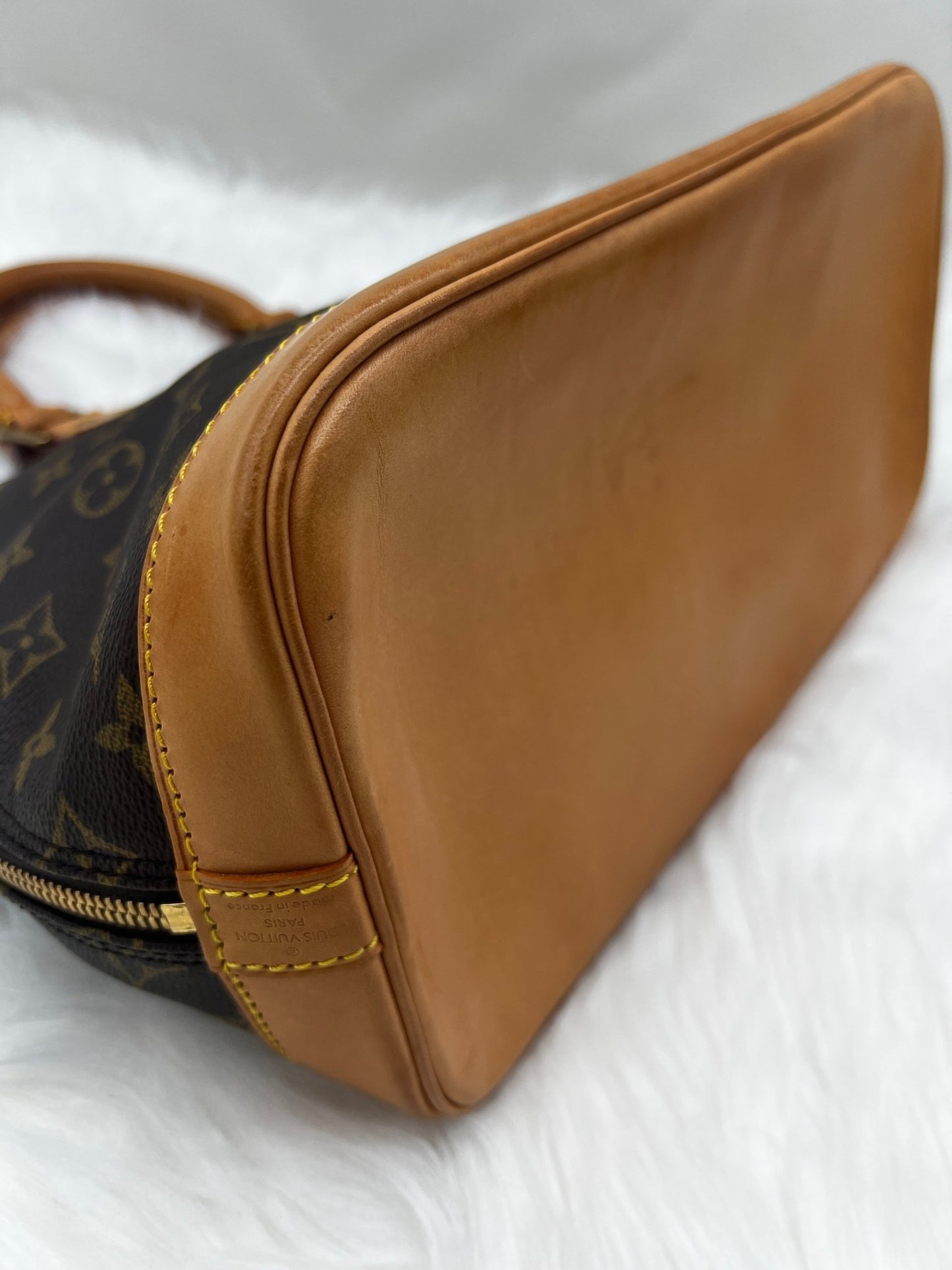 Louis Vuitton Alma PM Monogram Canvas Brown - Styles via Sina