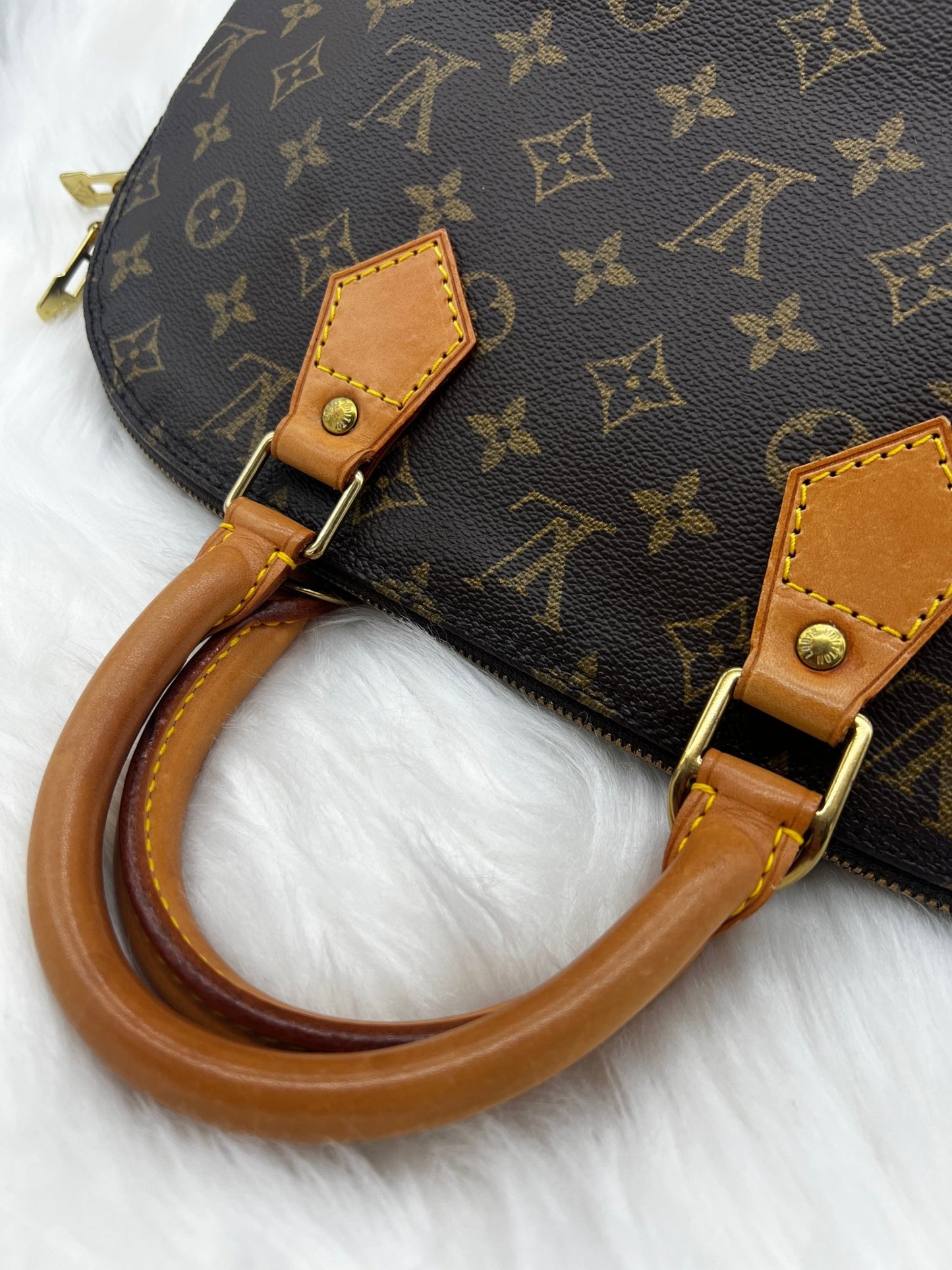 Louis Vuitton Alma PM Monogram Canvas Brown - Styles via Sina
