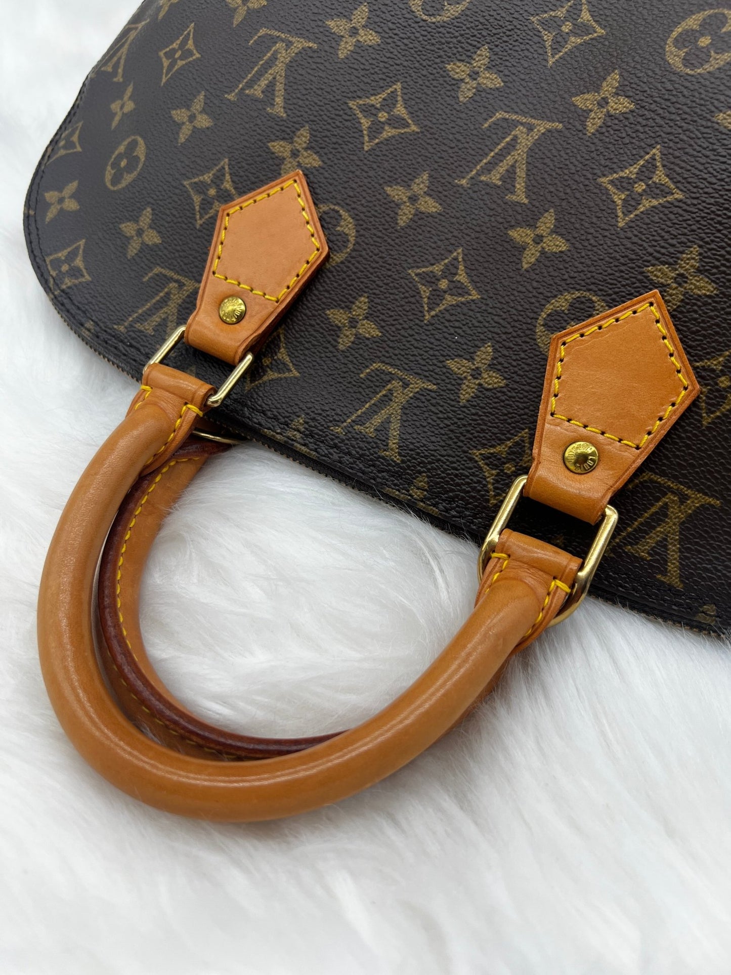 Louis Vuitton Alma PM Monogram Canvas Brown - Styles via Sina