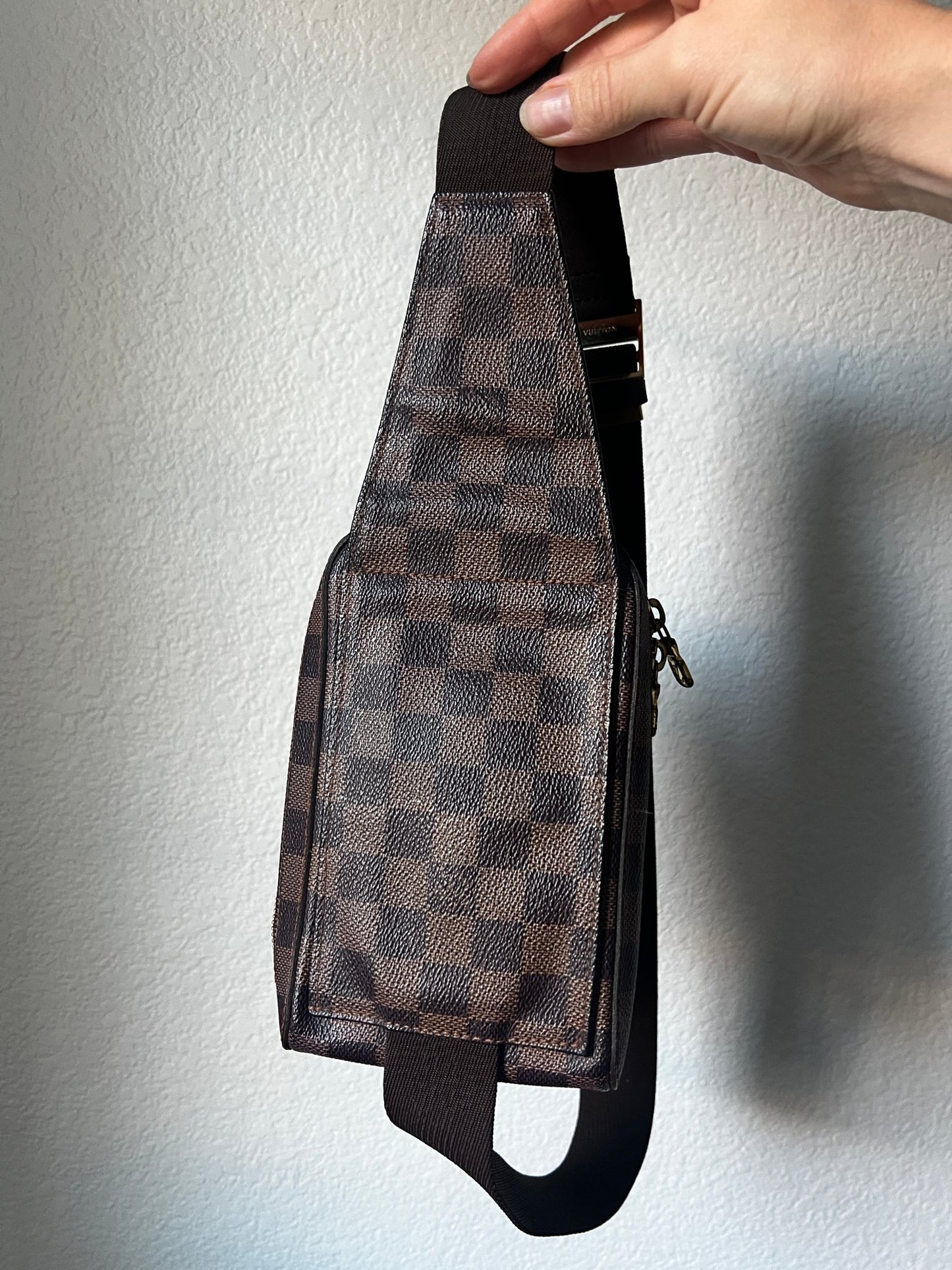 Louis Vuitton Geronimos Damier Ebene Brown - Styles via Sina