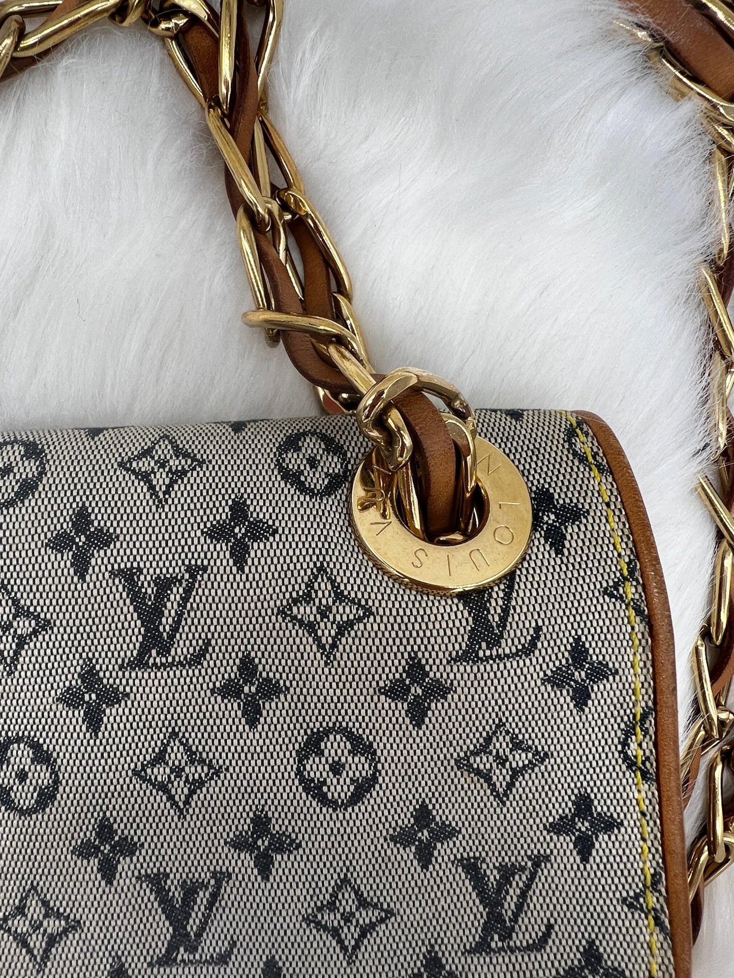 Louis Vuitton Mini Camille Monogram Canvas Light Gray - Styles via Sina