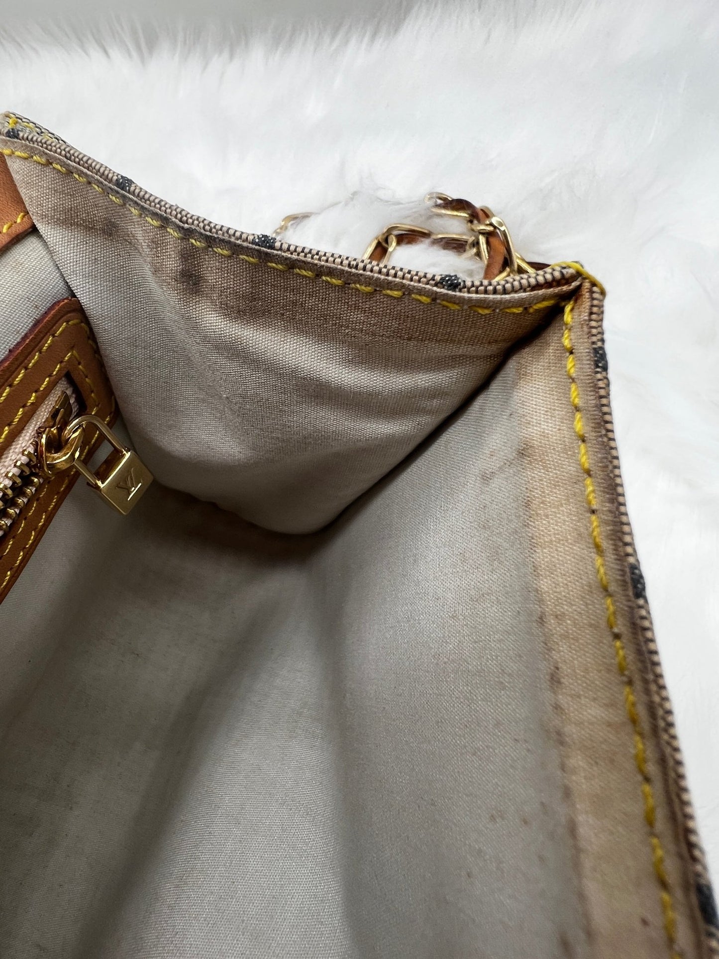 Louis Vuitton Mini Camille Monogram Canvas Light Gray - Styles via Sina