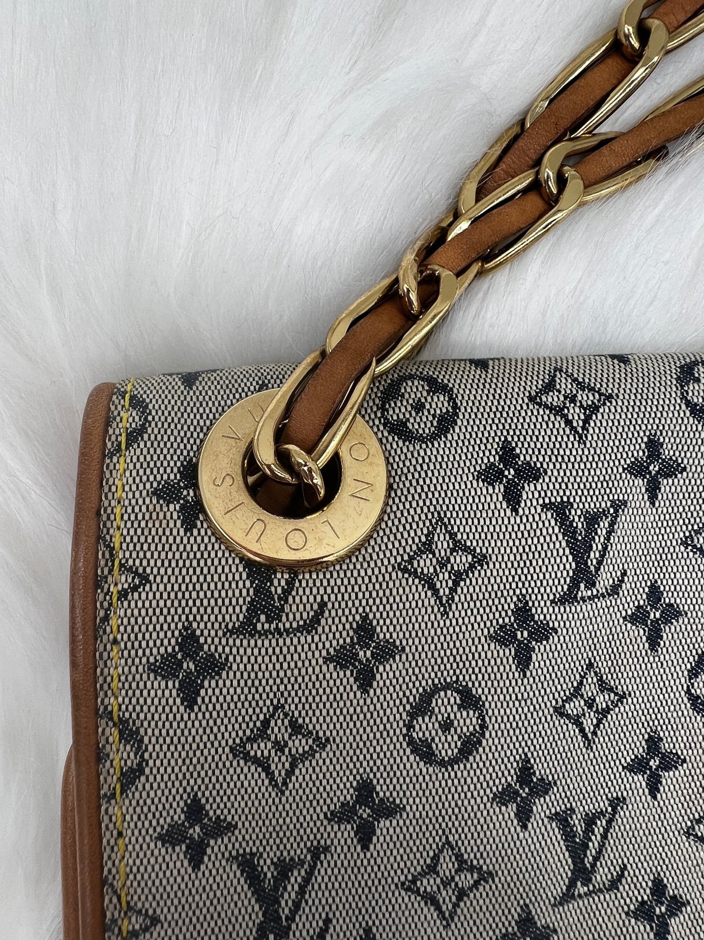 Louis Vuitton Mini Camille Monogram Canvas Light Gray - Styles via Sina