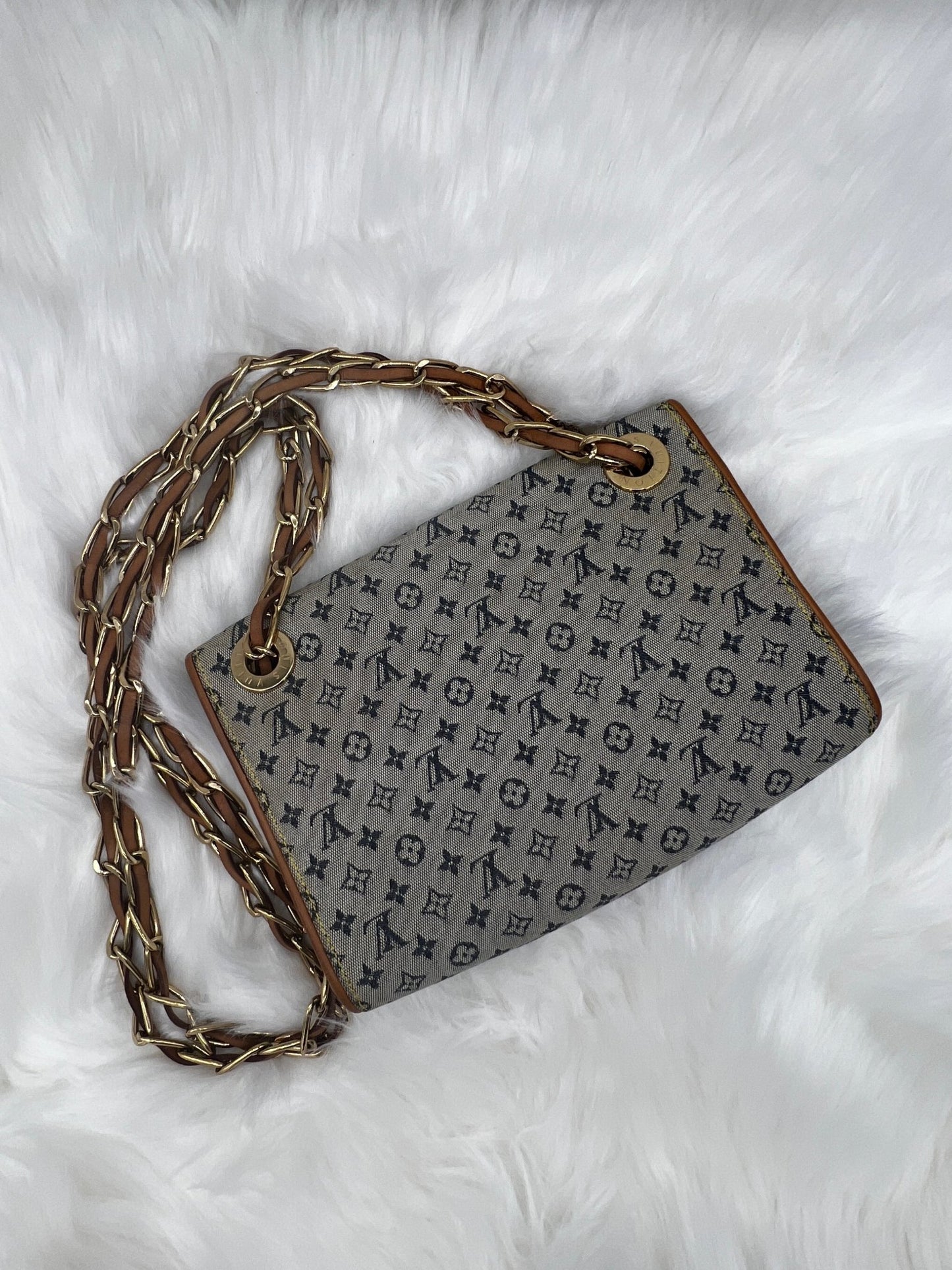 Louis Vuitton Mini Camille Monogram Canvas Light Gray - Styles via Sina
