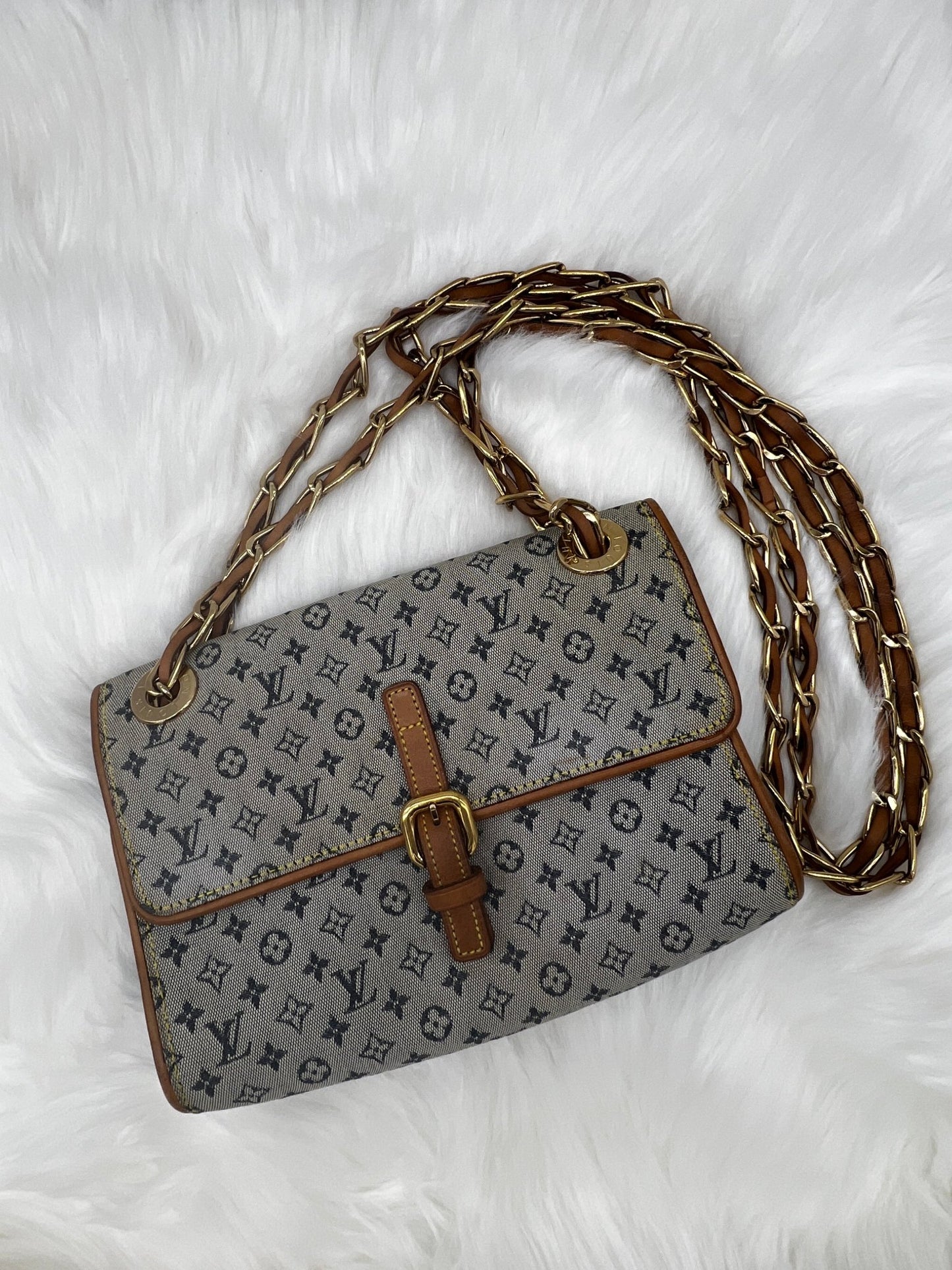 Louis Vuitton Mini Camille Monogram Canvas Light Gray - Styles via Sina