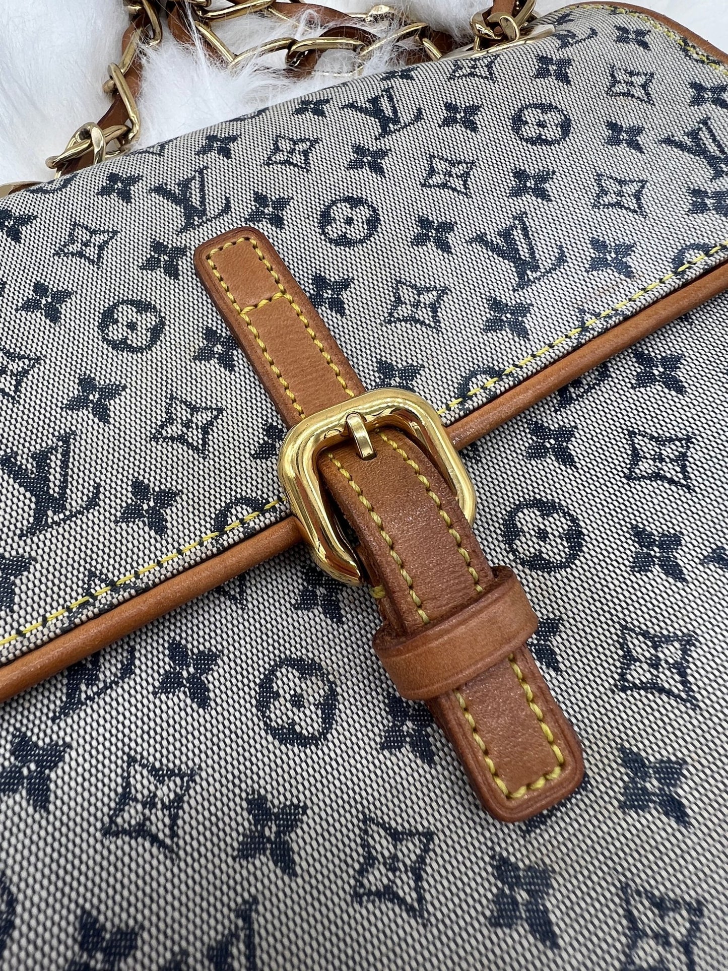 Louis Vuitton Mini Camille Monogram Canvas Light Gray - Styles via Sina