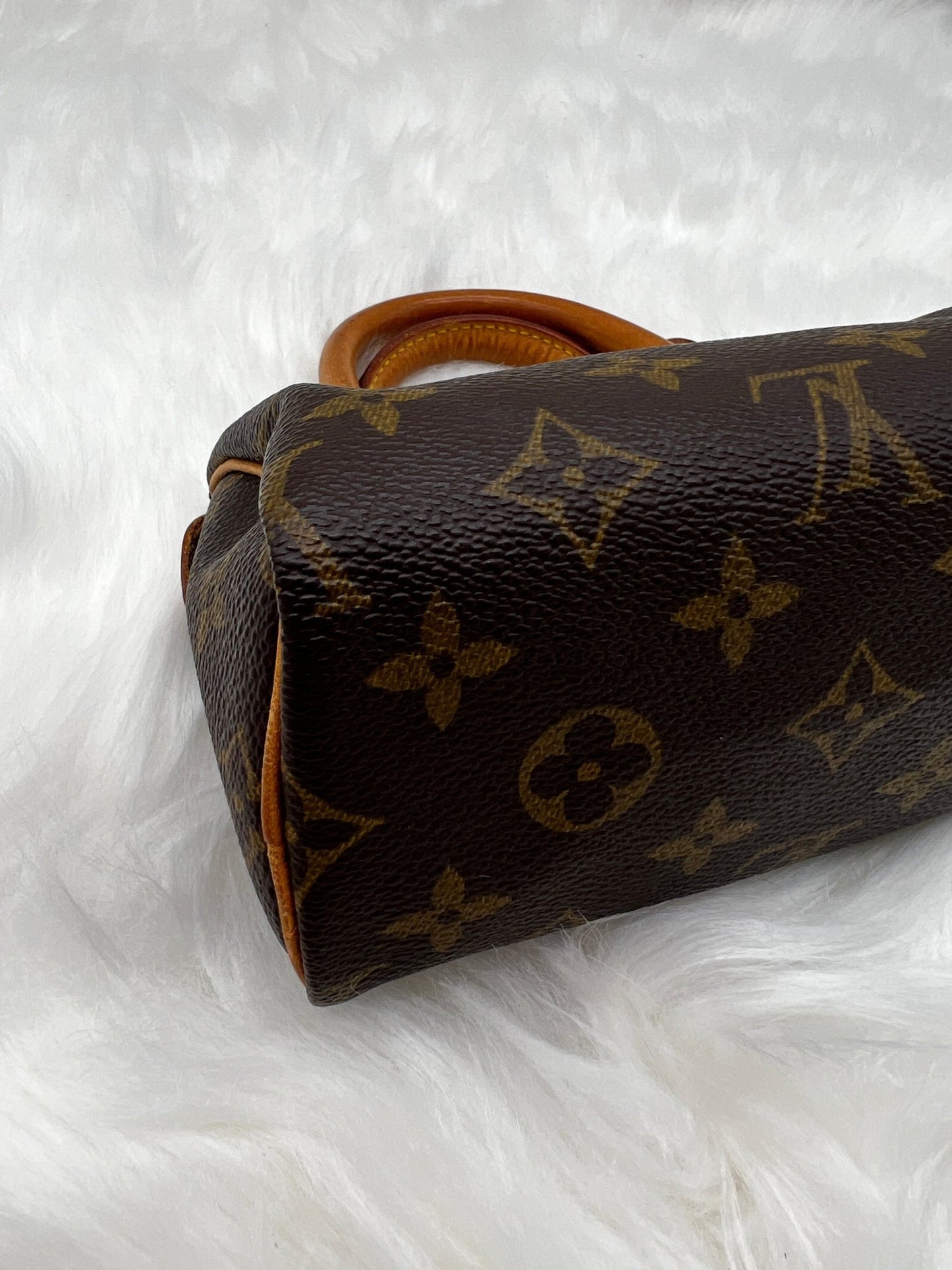 Louis Vuitton Mini Speedy Monogram Brown - Styles via Sina