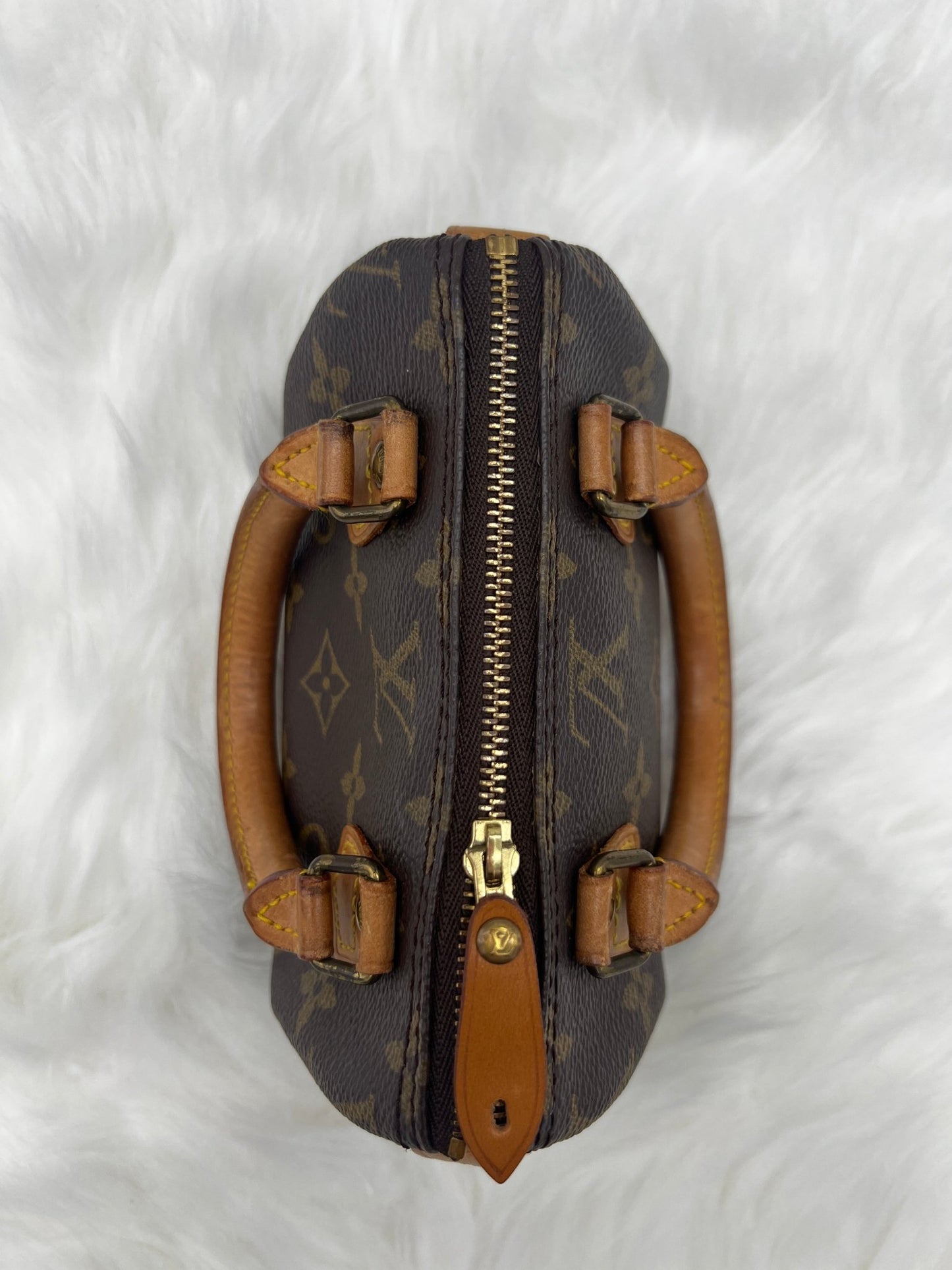 Louis Vuitton Mini Speedy Monogram Brown - Styles via Sina