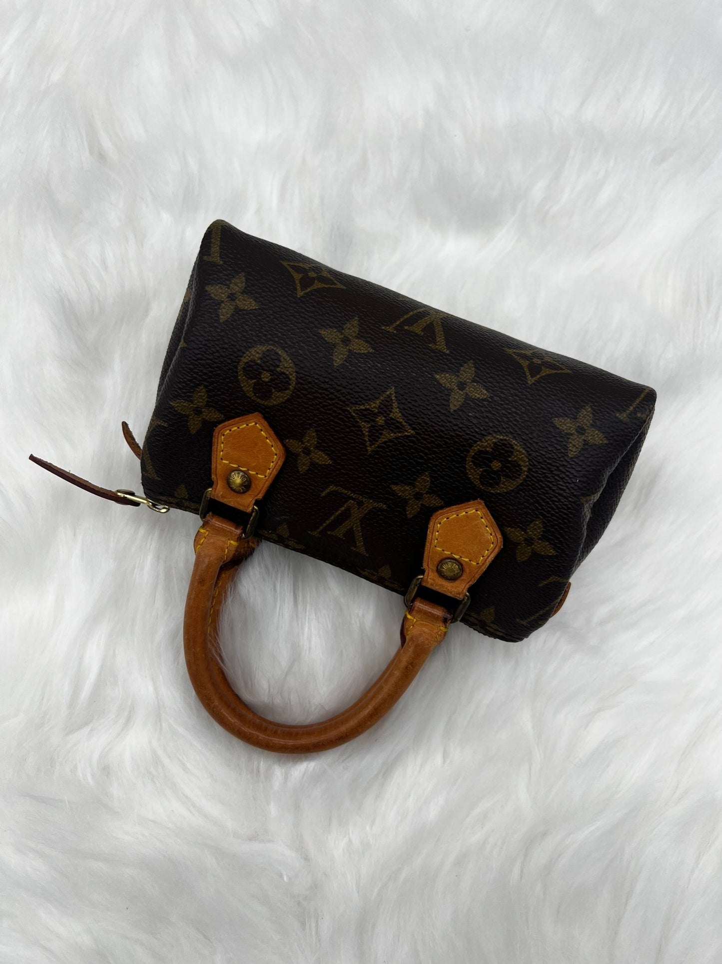 Louis Vuitton Mini Speedy Monogram Brown - Styles via Sina