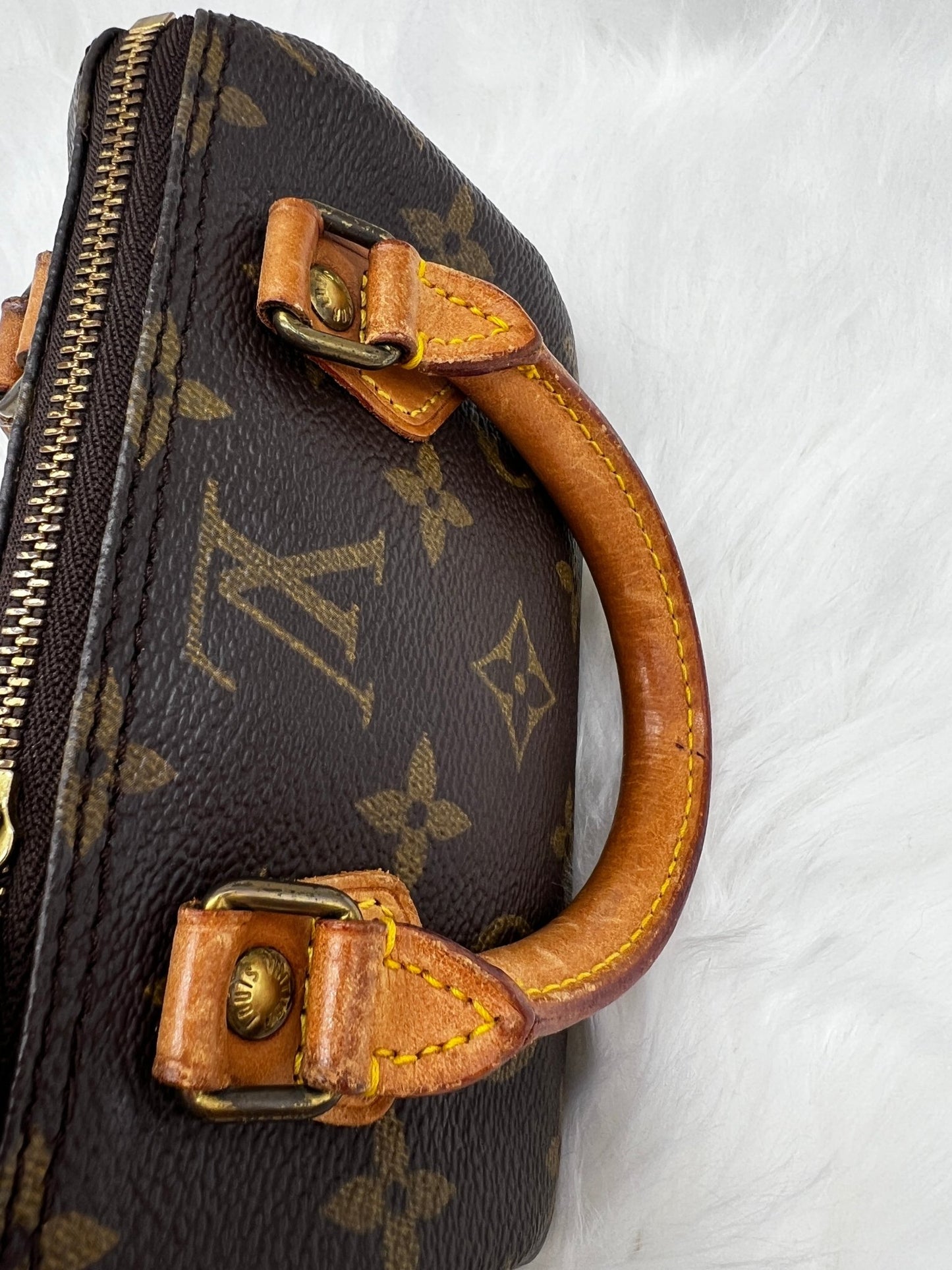 Louis Vuitton Mini Speedy Monogram Brown - Styles via Sina