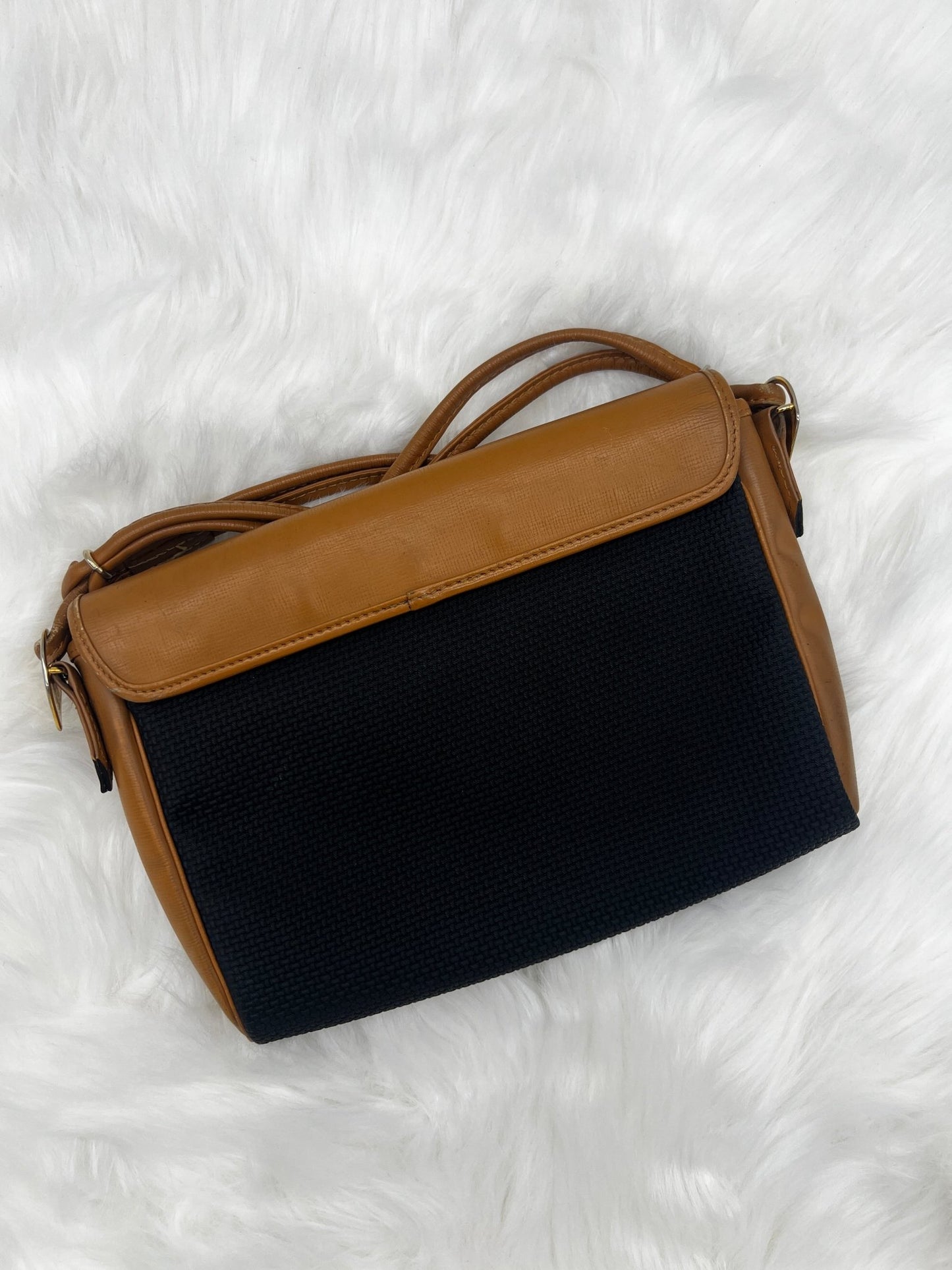 Yves Saint Laurent Shoulder Bag Black/Tan - Styles via Sina