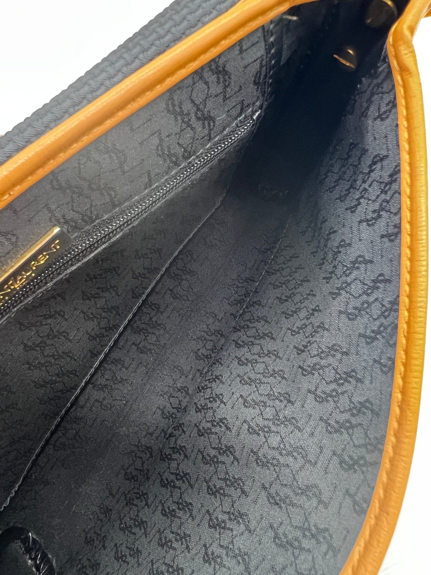Yves Saint Laurent Shoulder Bag Black/Tan - Styles via Sina