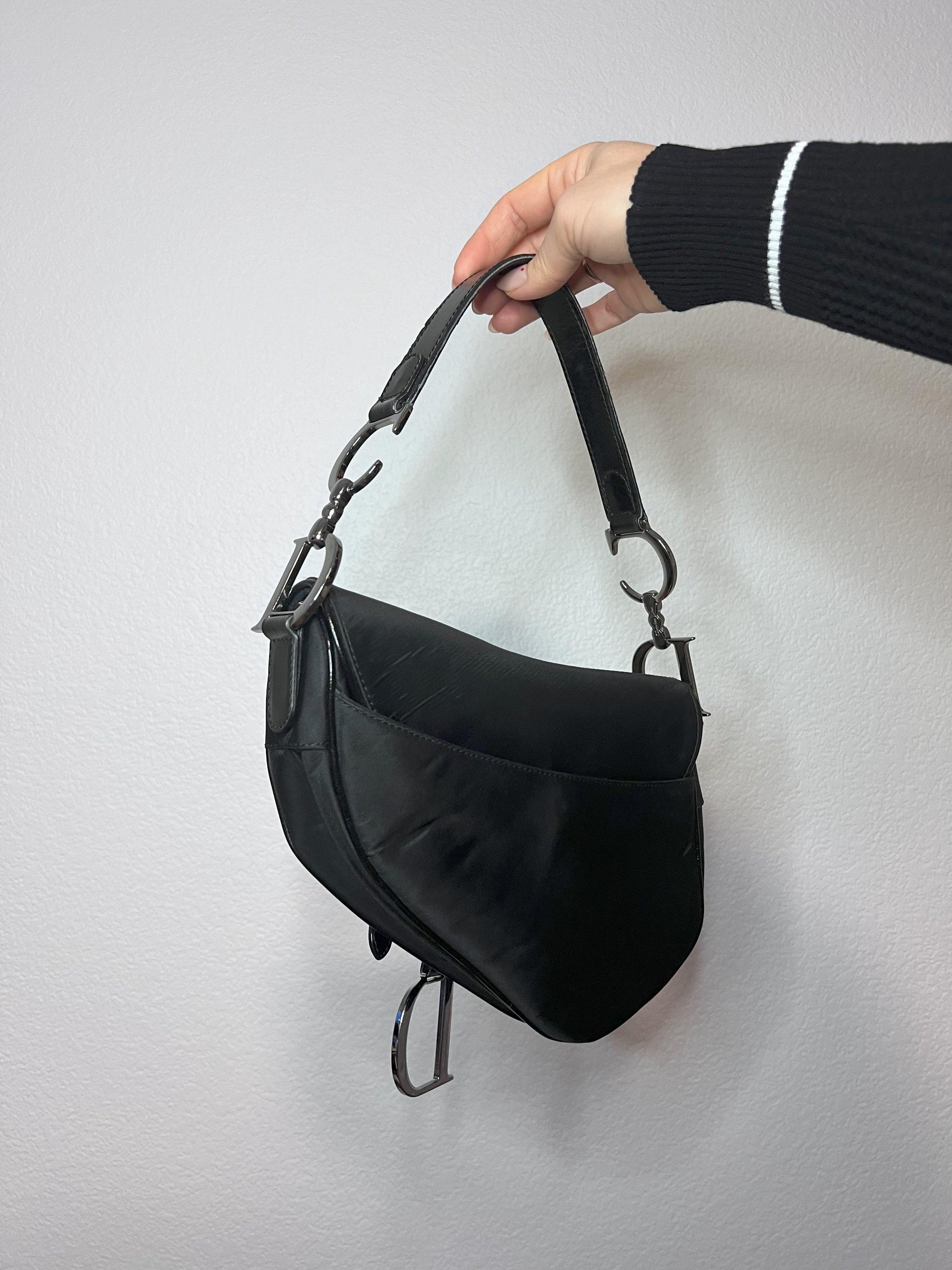 Dior Nylon Saddle Bag - Styles via Sina