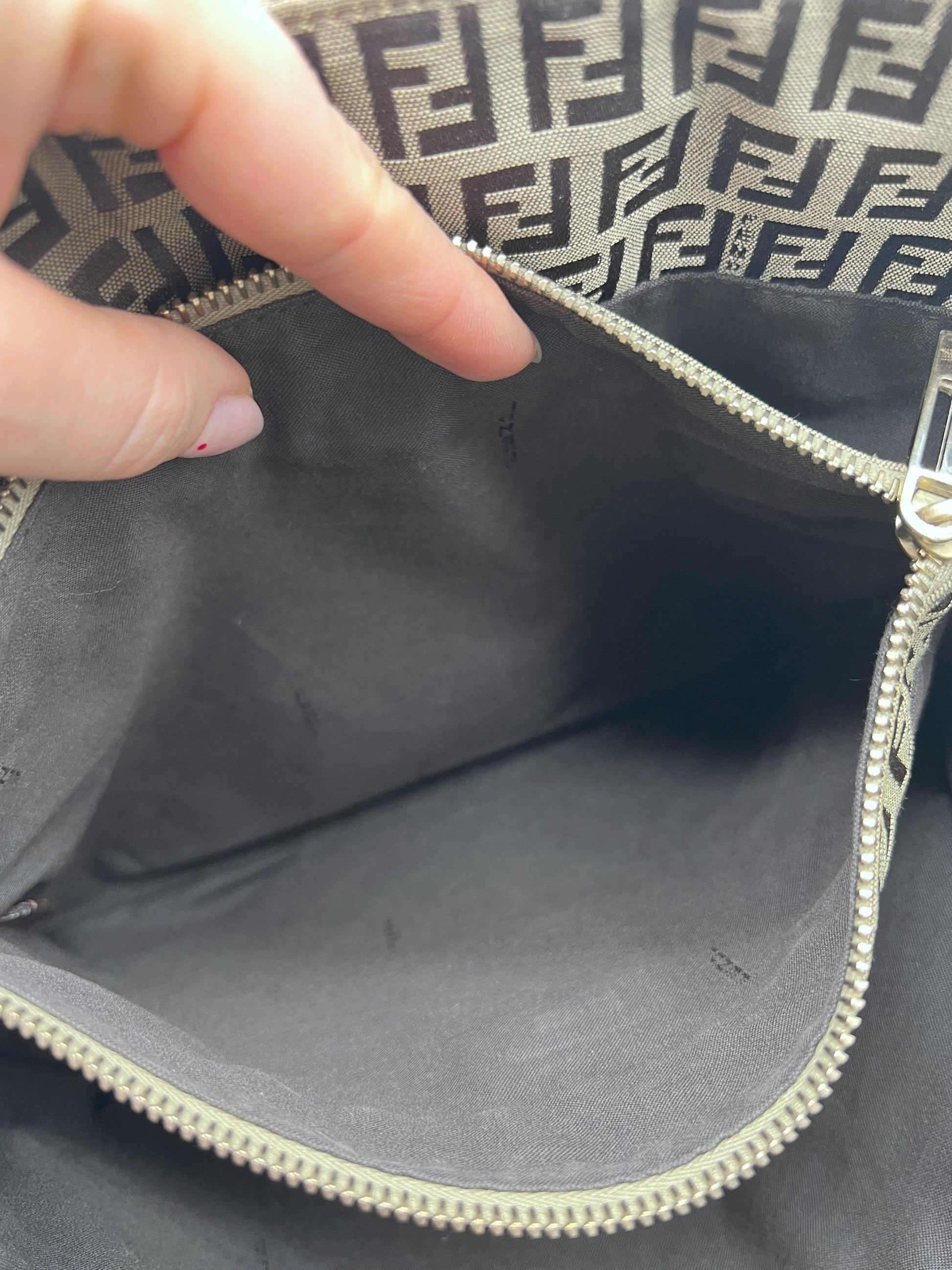 Fendi Zucchino Tote Small - Styles via Sina