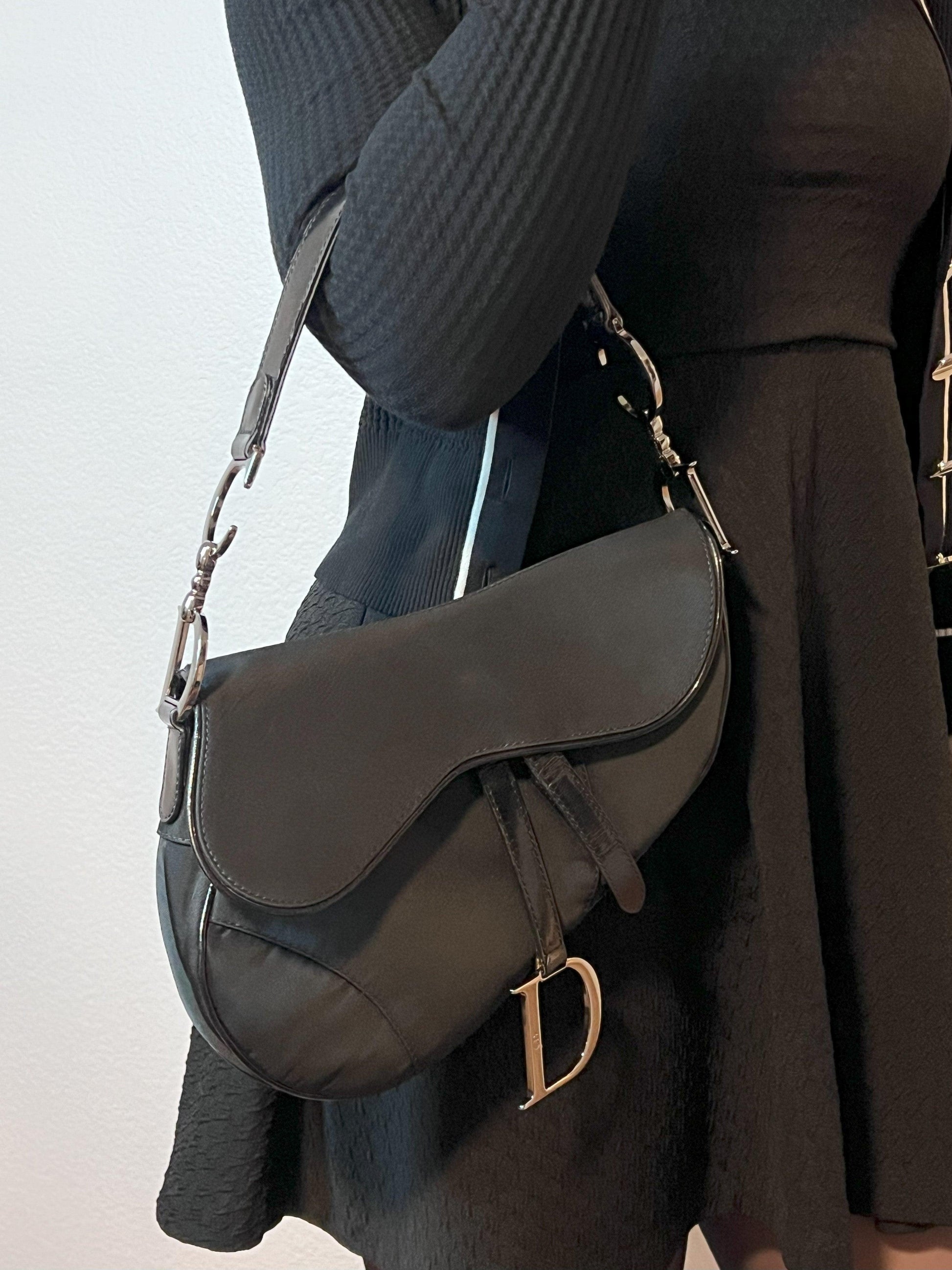 Dior Nylon Saddle Bag - Styles via Sina