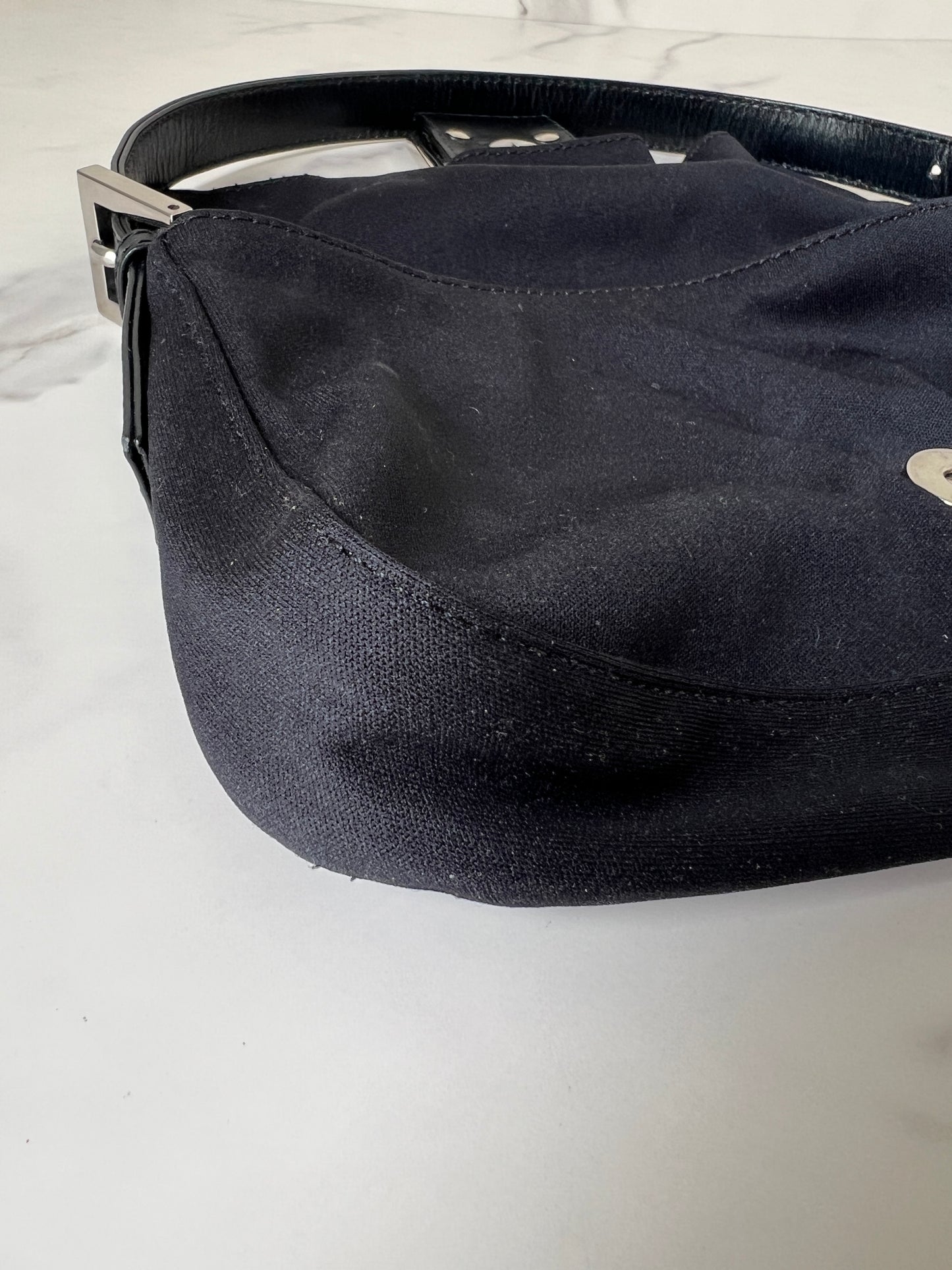 Fendi Baguette Neoprene Black