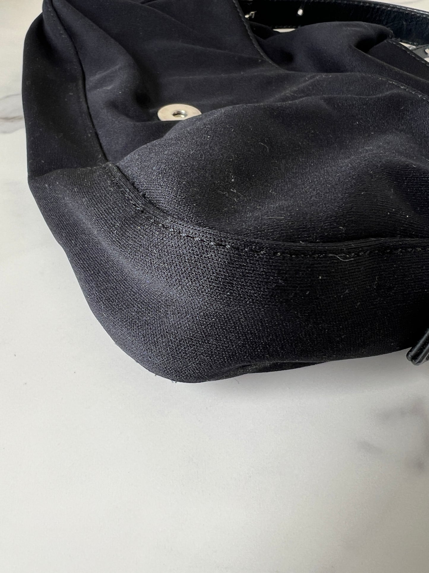 Fendi Baguette Neoprene Black