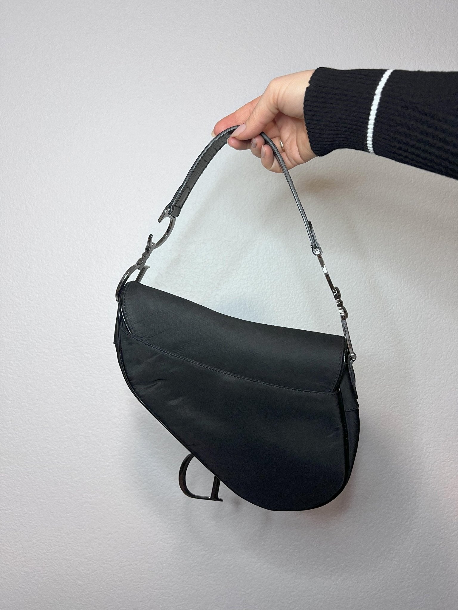 Dior Nylon Saddle Bag - Styles via Sina