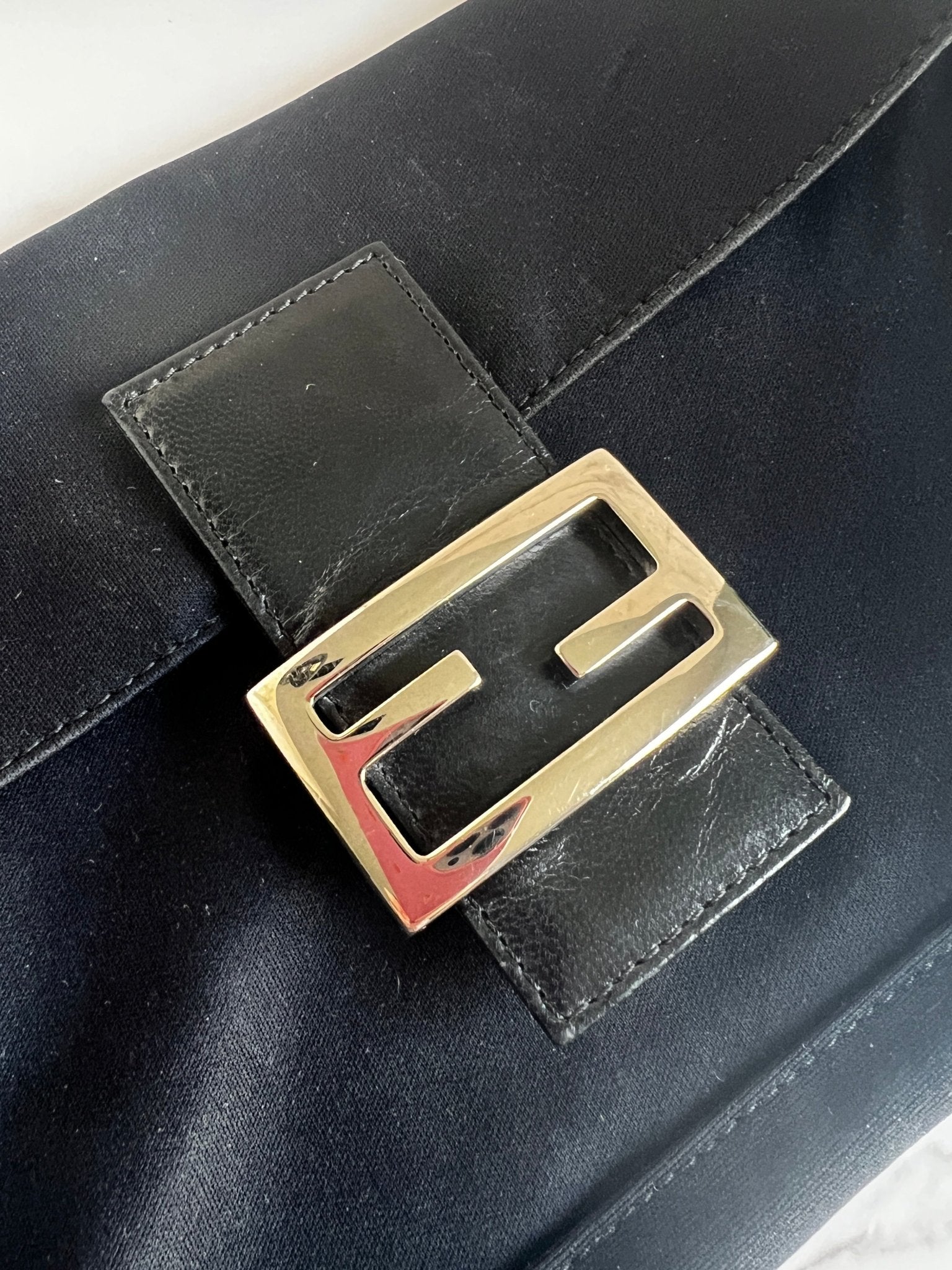Fendi Baguette Neoprene Black - Styles via Sina