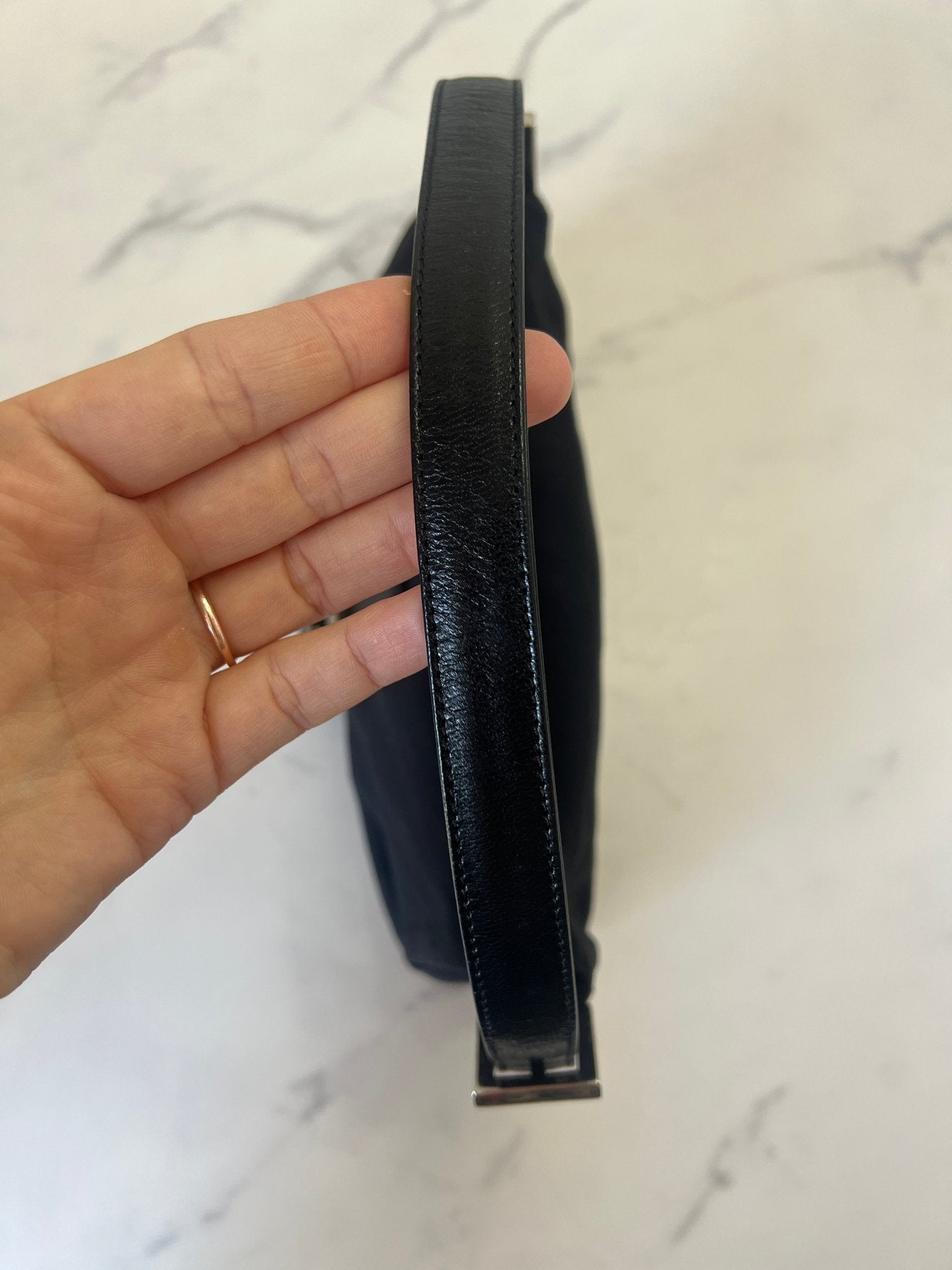 Fendi Baguette Neoprene Black - Styles via Sina