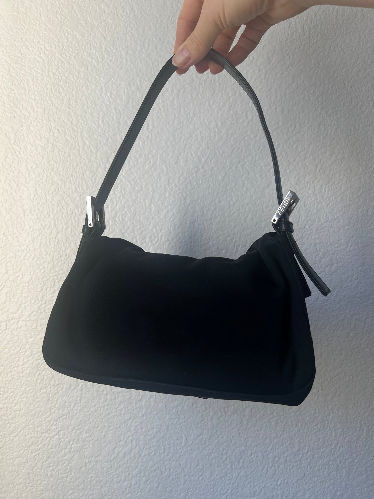 Fendi Baguette Neoprene Black - Styles via Sina