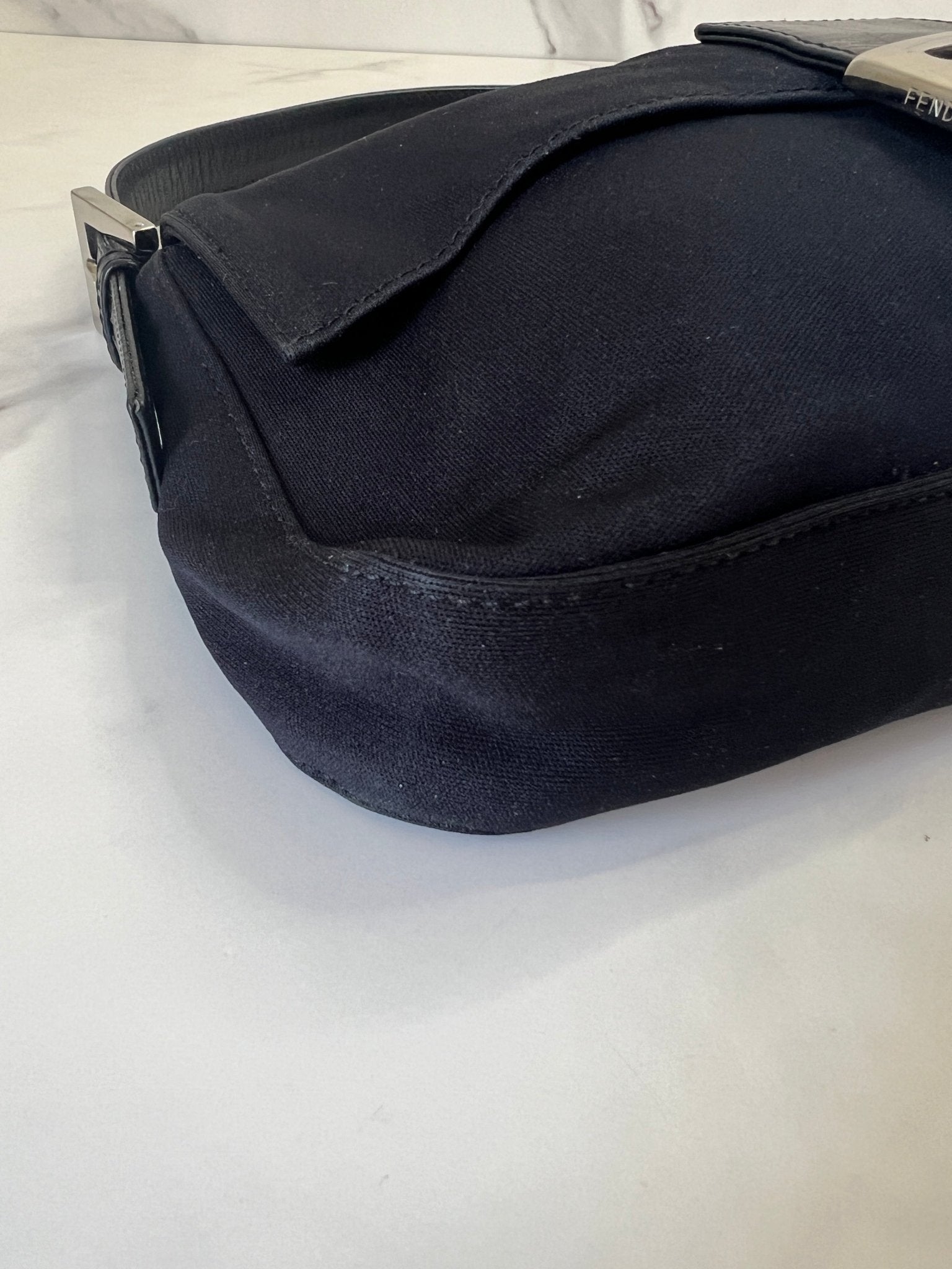 Fendi Baguette Neoprene Black - Styles via Sina