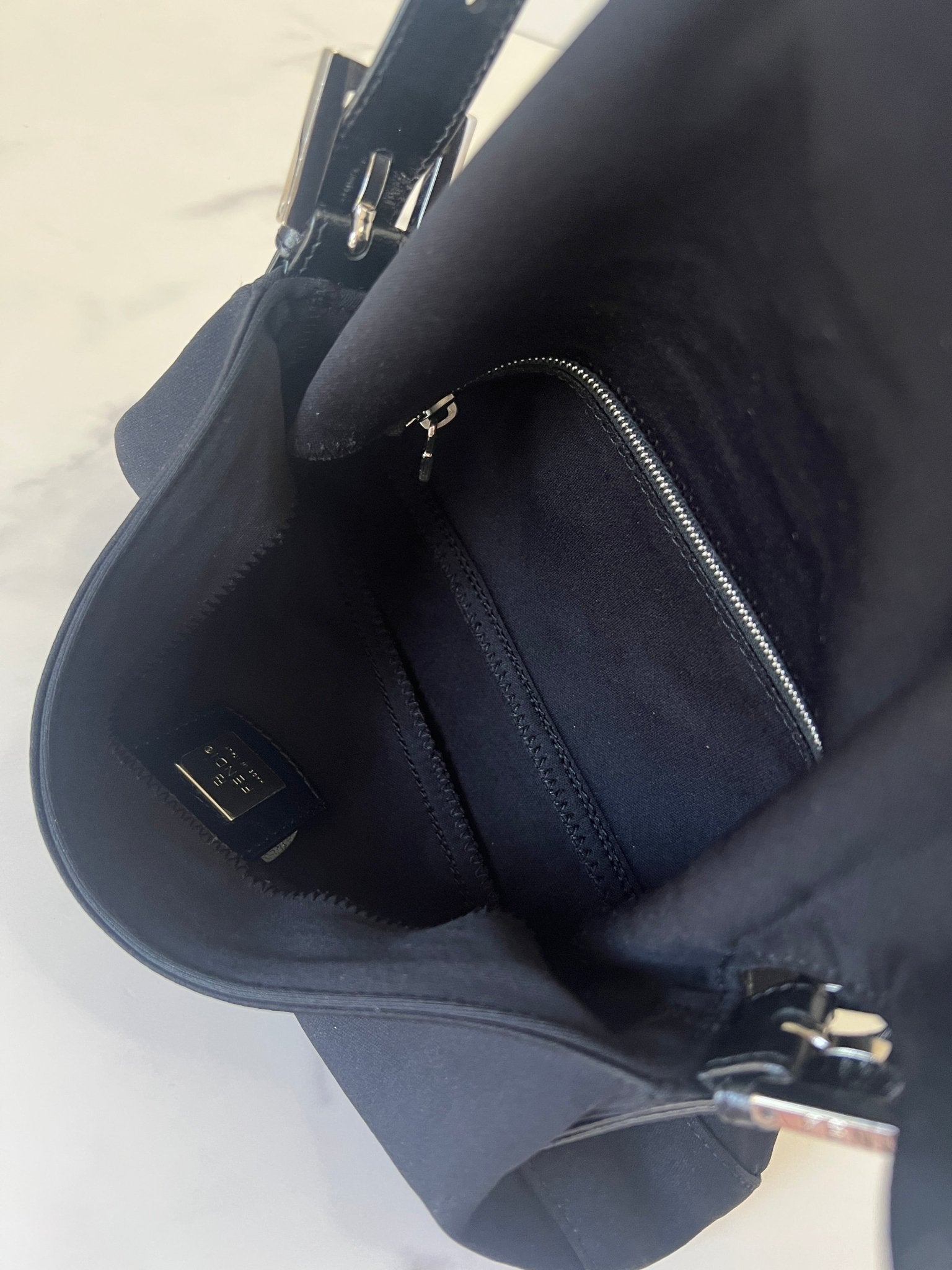 Fendi Baguette Neoprene Black - Styles via Sina