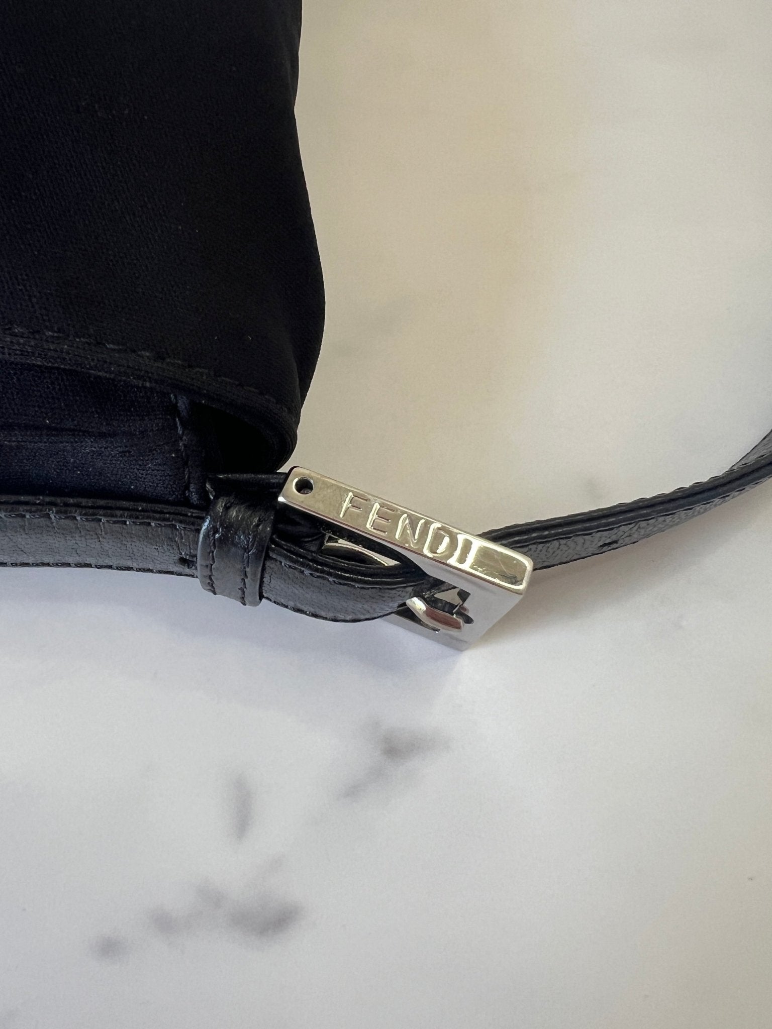 Fendi Baguette Neoprene Black - Styles via Sina