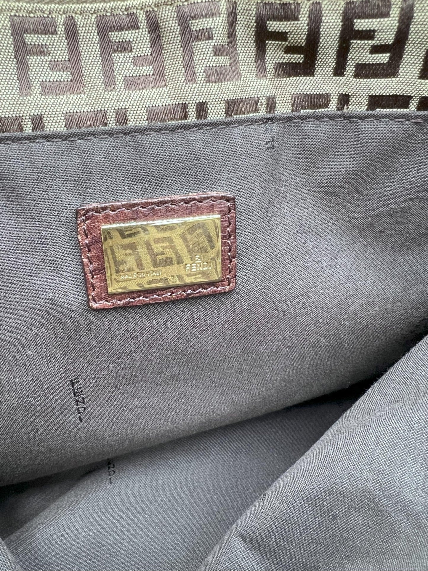 Fendi Zucchino Tote Small - Styles via Sina