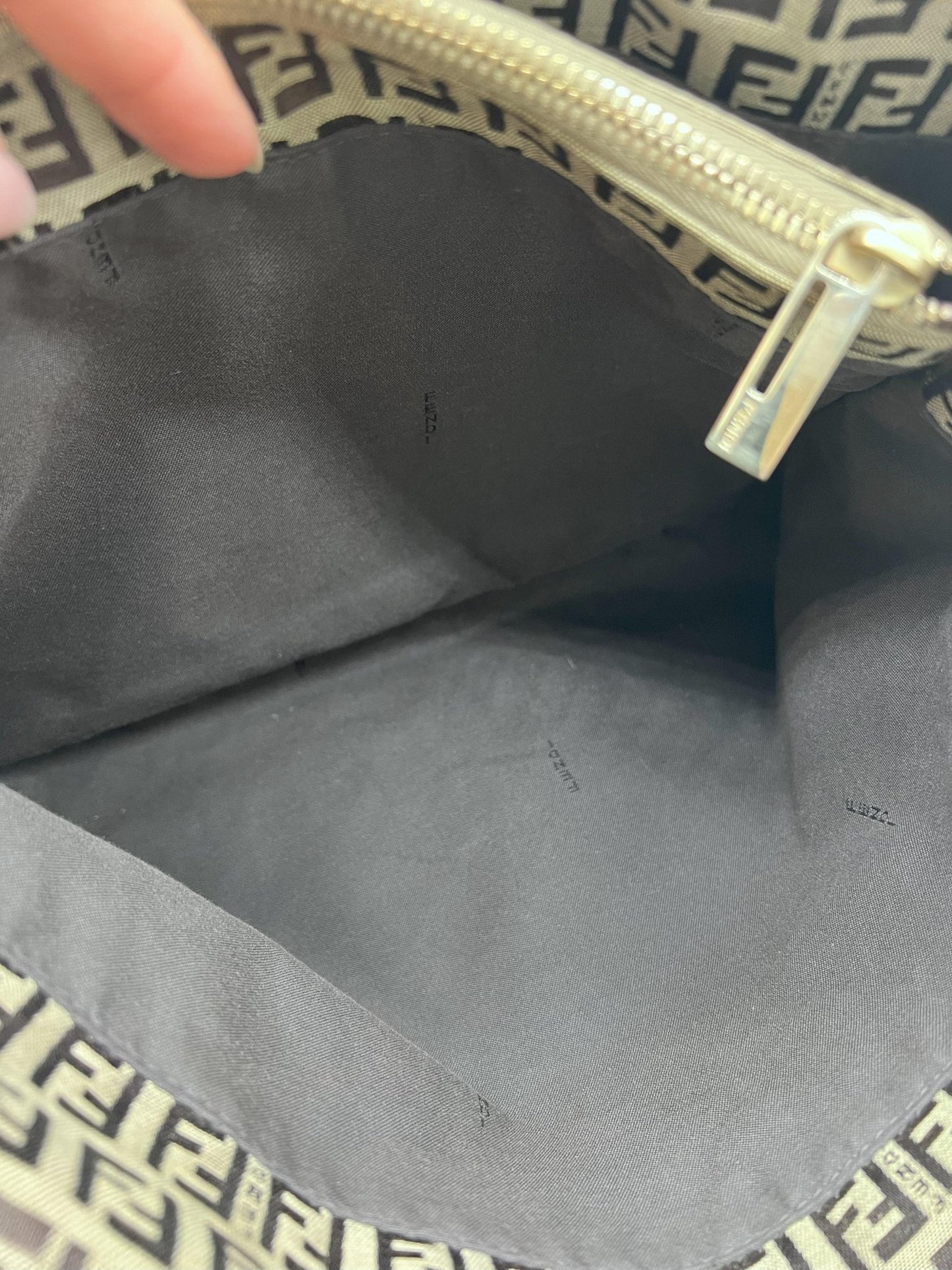 Fendi Zucchino Tote Small - Styles via Sina