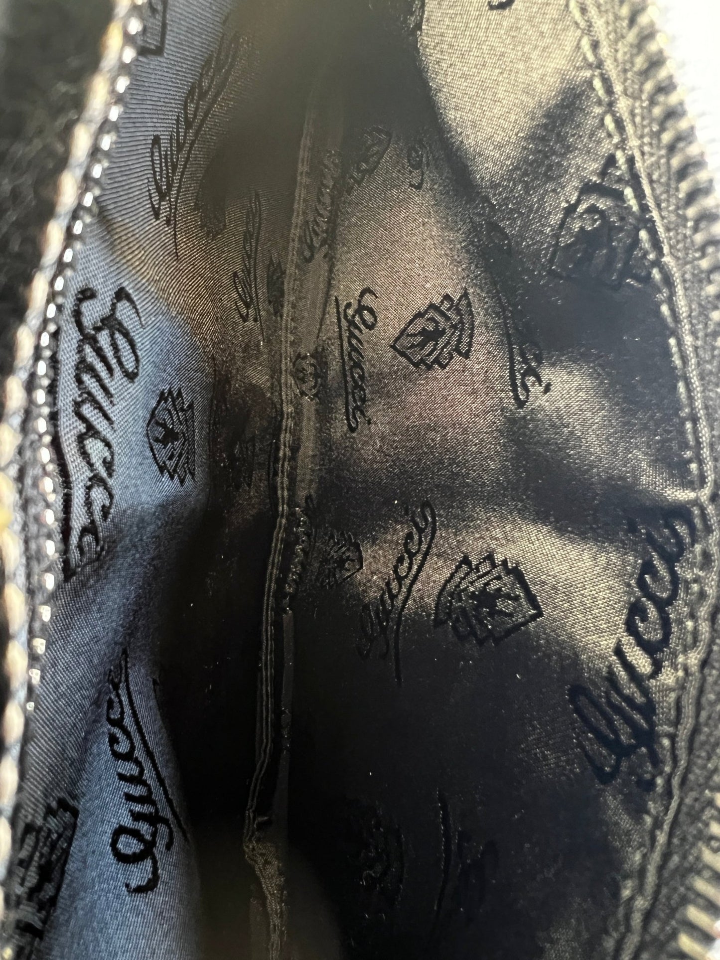 Gucci Crest Hysteria Belt Bag Leather Black - Styles via Sina