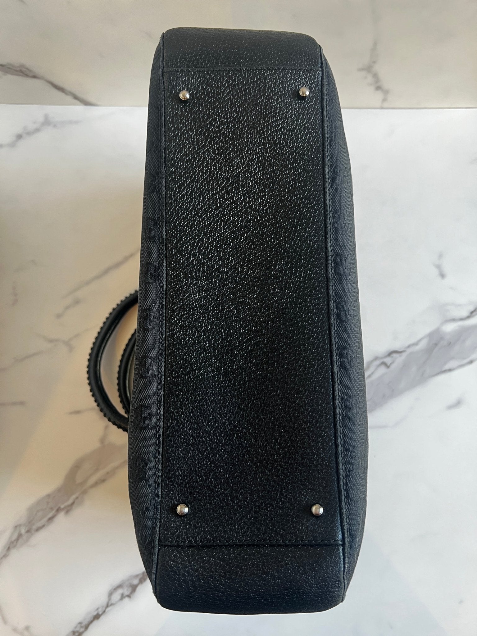 Gucci GG Canvas Tote Black - Styles via Sina