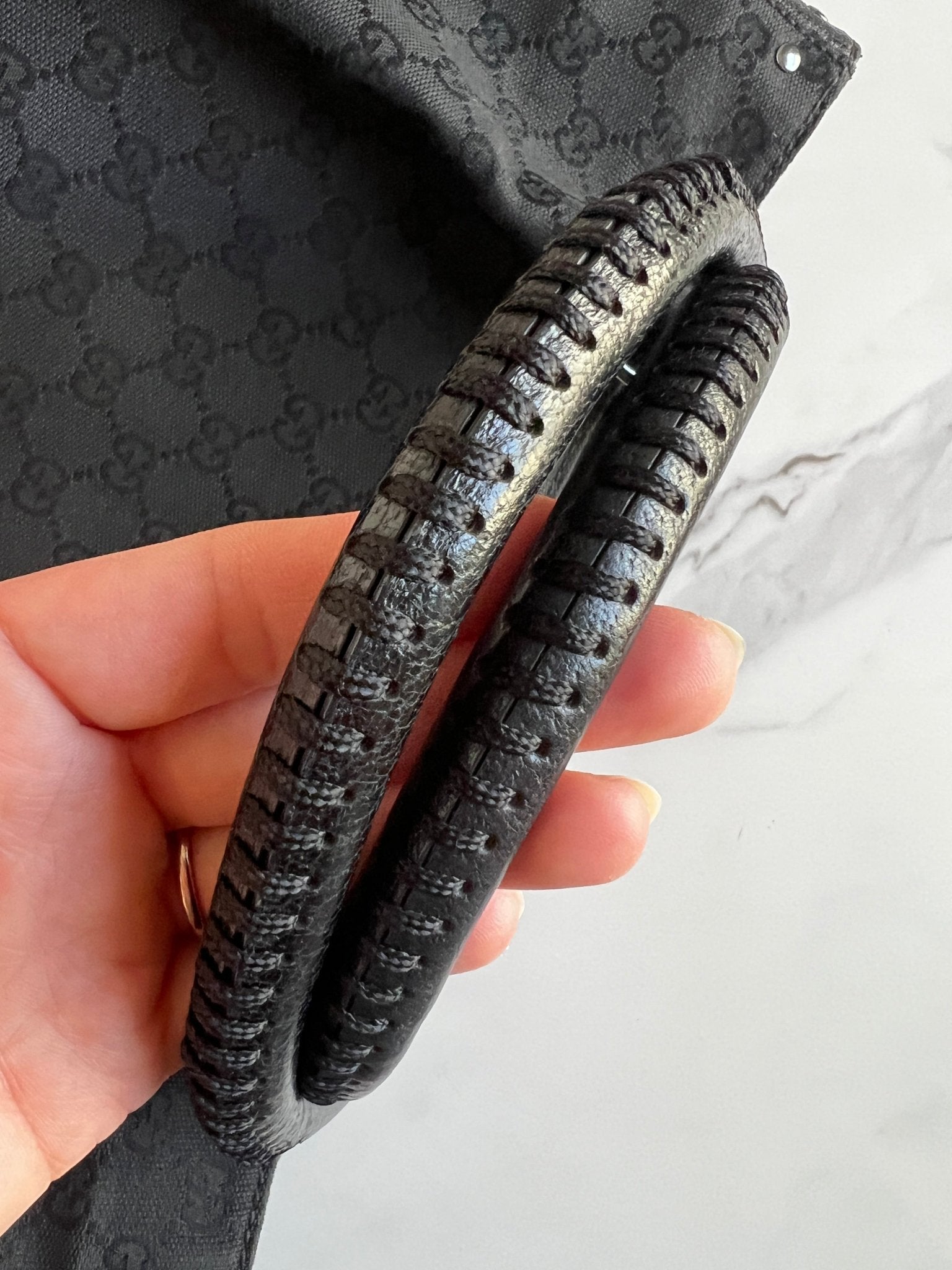 Gucci GG Canvas Tote Black - Styles via Sina