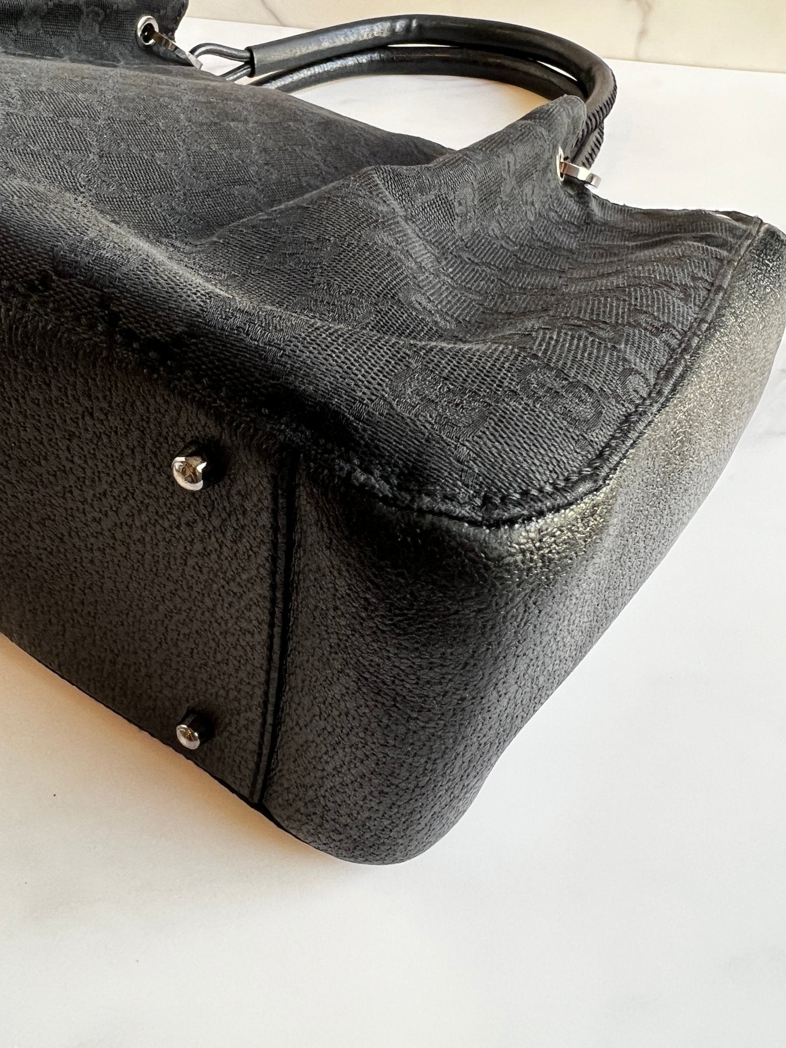 Gucci GG Canvas Tote Black - Styles via Sina