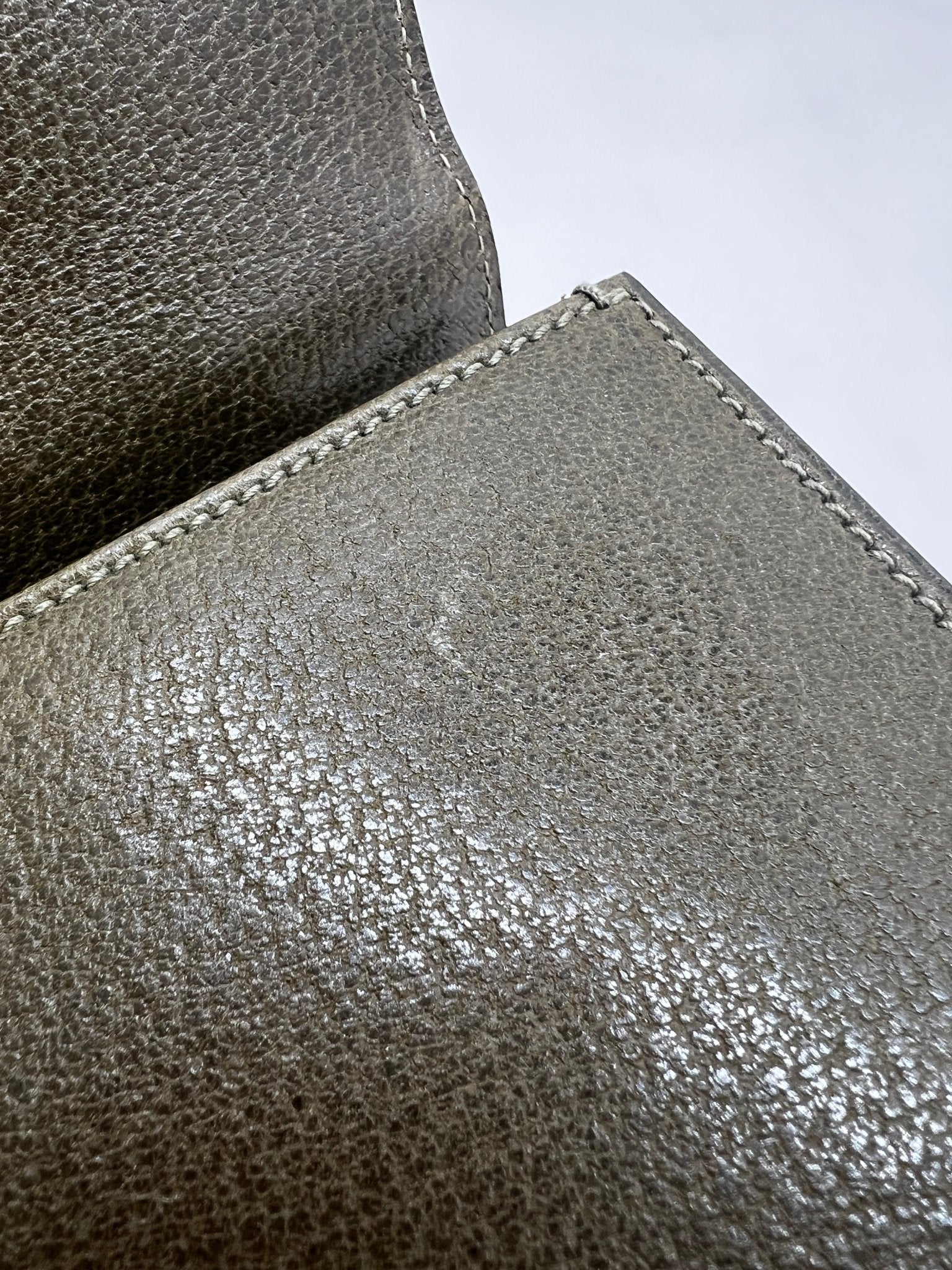 Gucci Kelly Leather Bag Olive - Styles via Sina