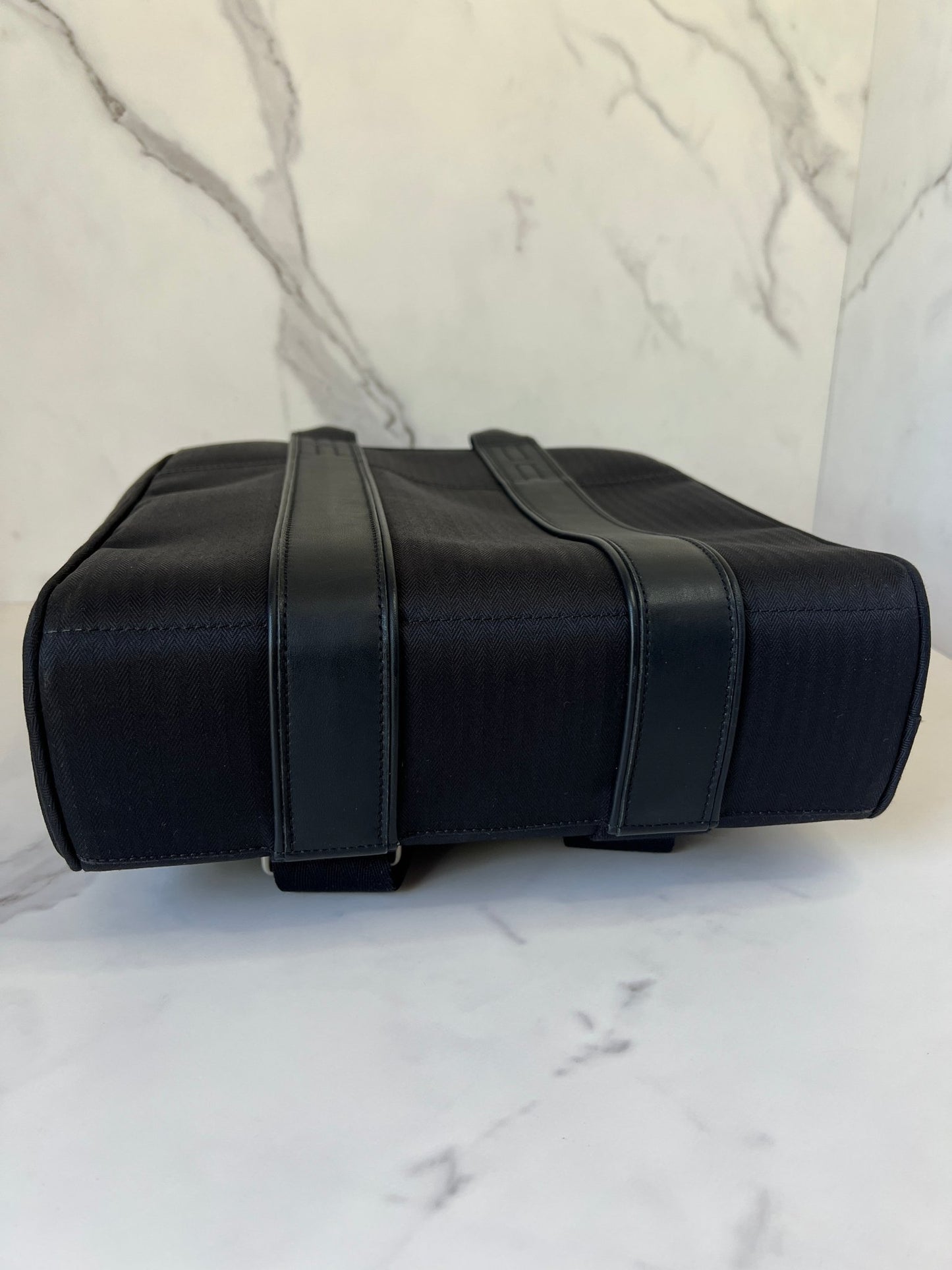 Hermès Acapulco Canvas Backpack Black - Styles via Sina