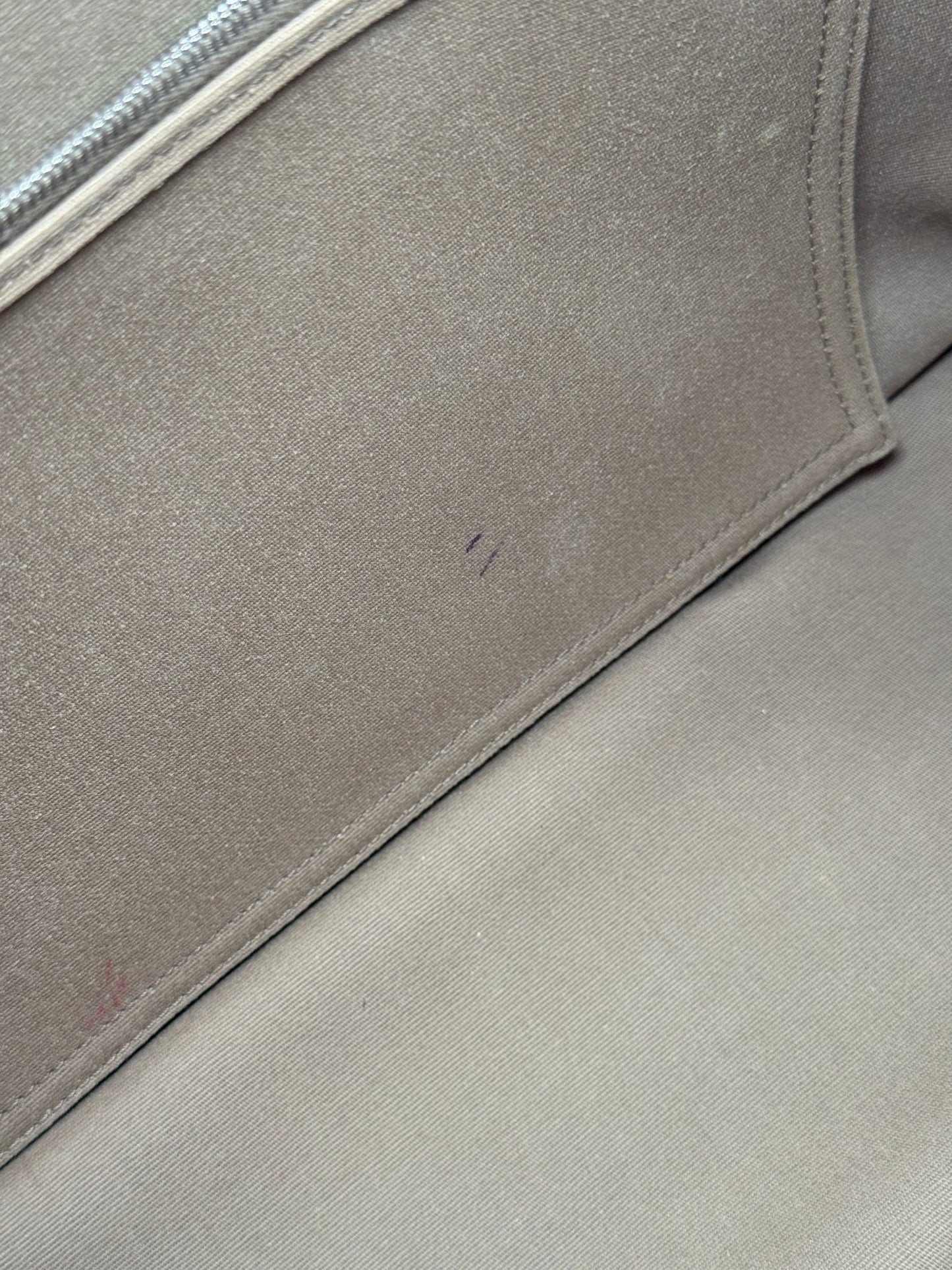 Hermès Cabag Elan PM Canvas Tote Etoupe/Ebene - Styles via Sina