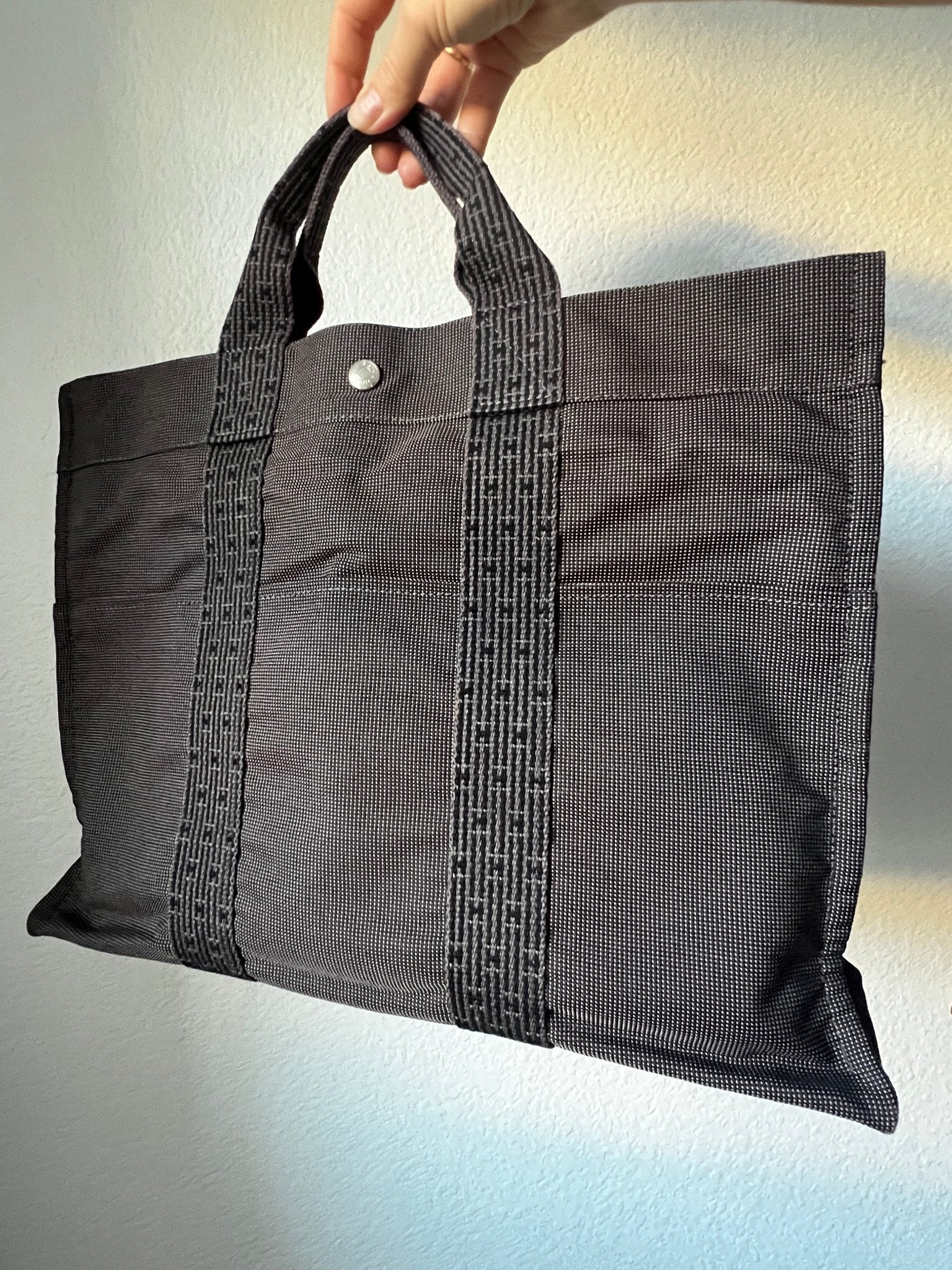 Hermès Herline MM Tote Grey - Styles via Sina