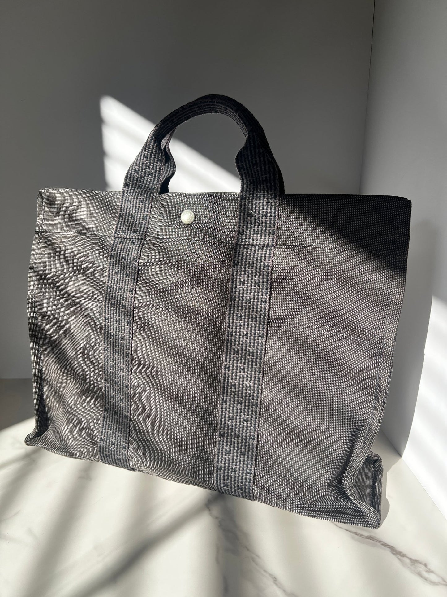 Hermès Herline MM Tote Grey - Styles via Sina