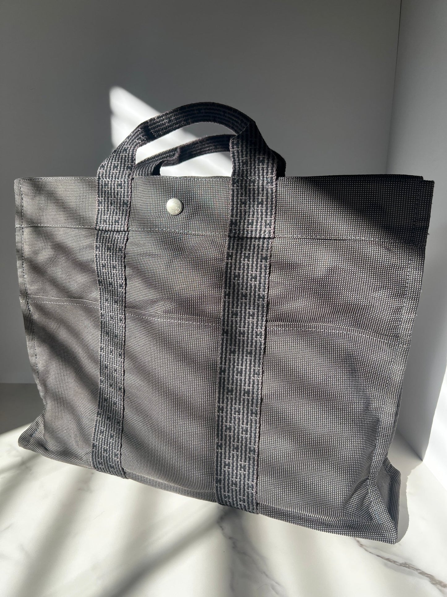 Hermès Herline MM Tote Grey - Styles via Sina