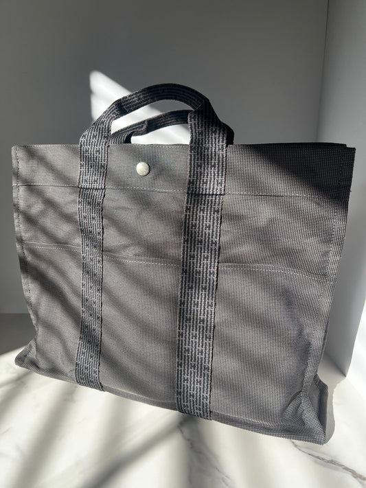 Hermès Herline MM Tote Grey - Styles via Sina
