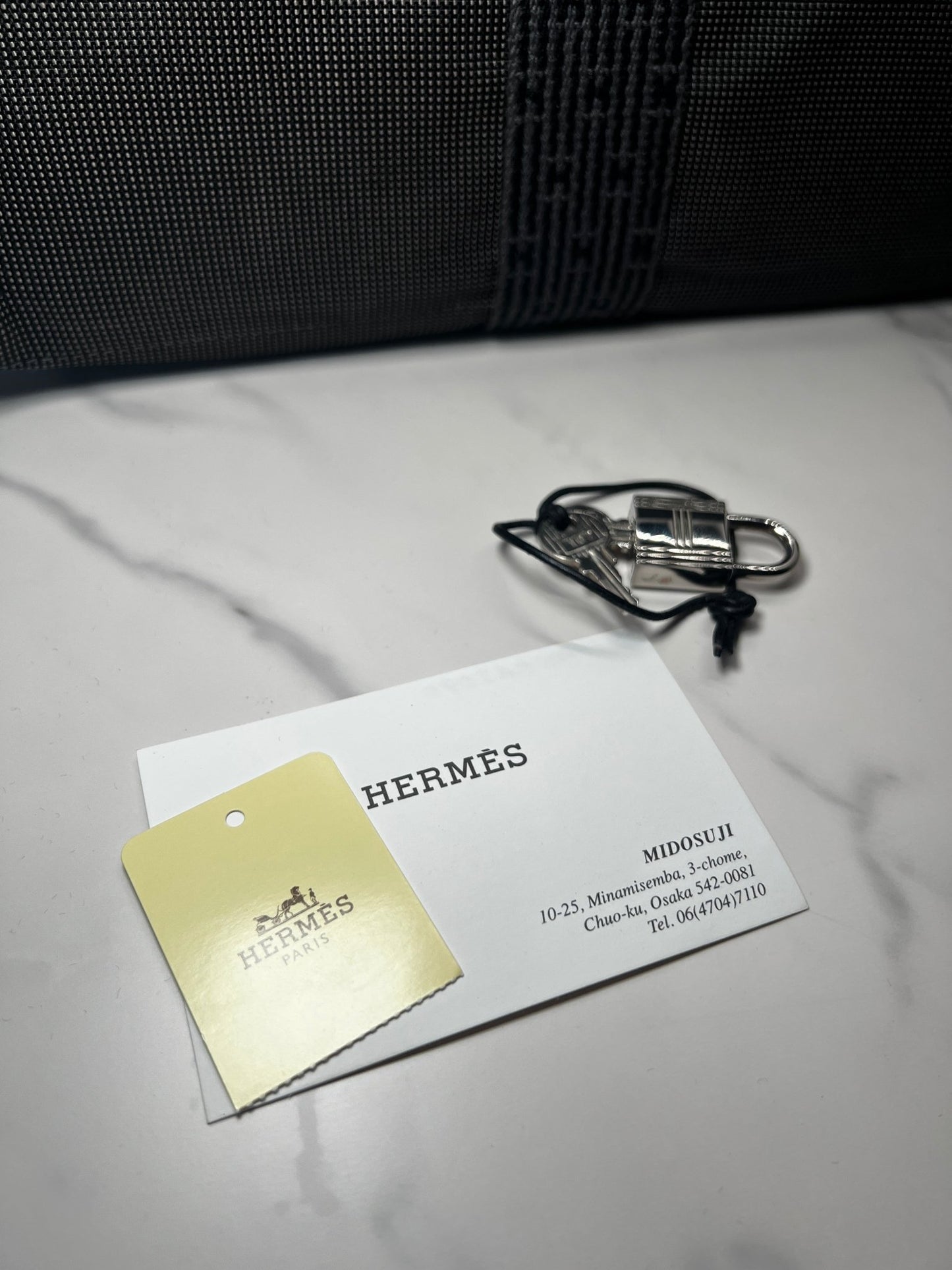 Hermès Herline MM Tote Grey - Styles via Sina